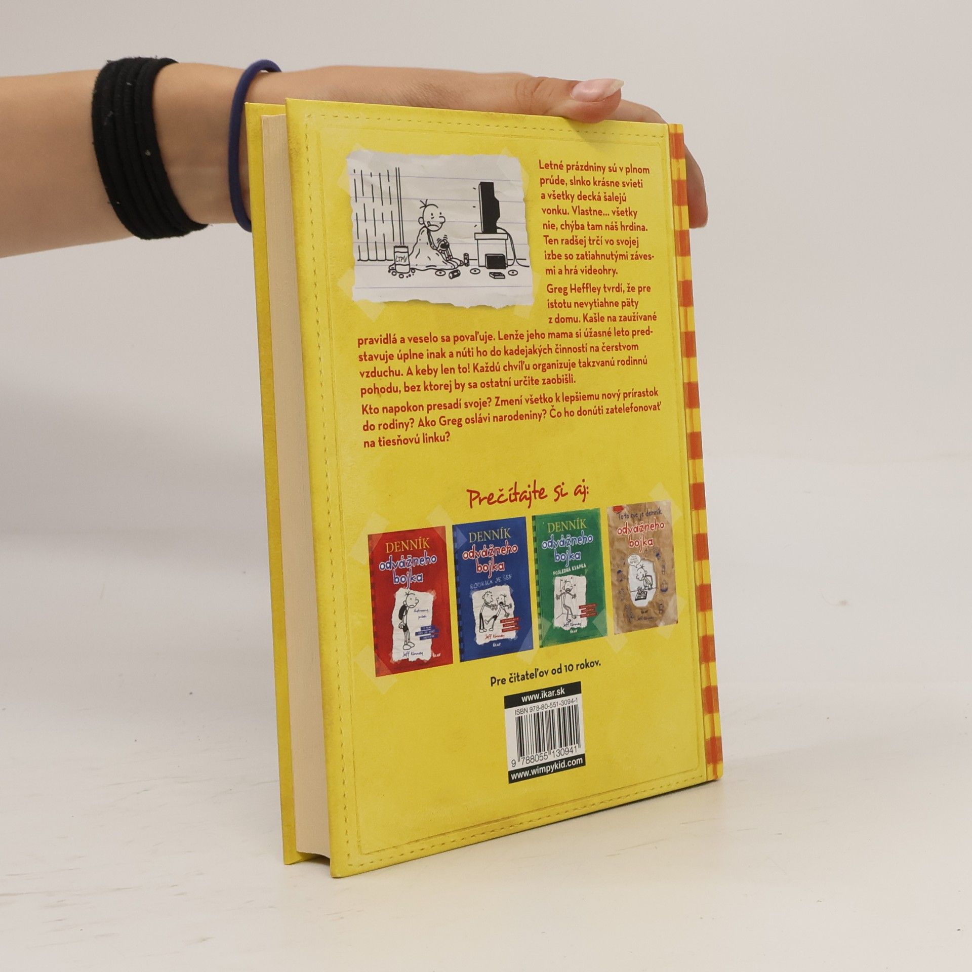 Jeff Kinney Denník odvážneho bojka 4: Prázdniny pod psa