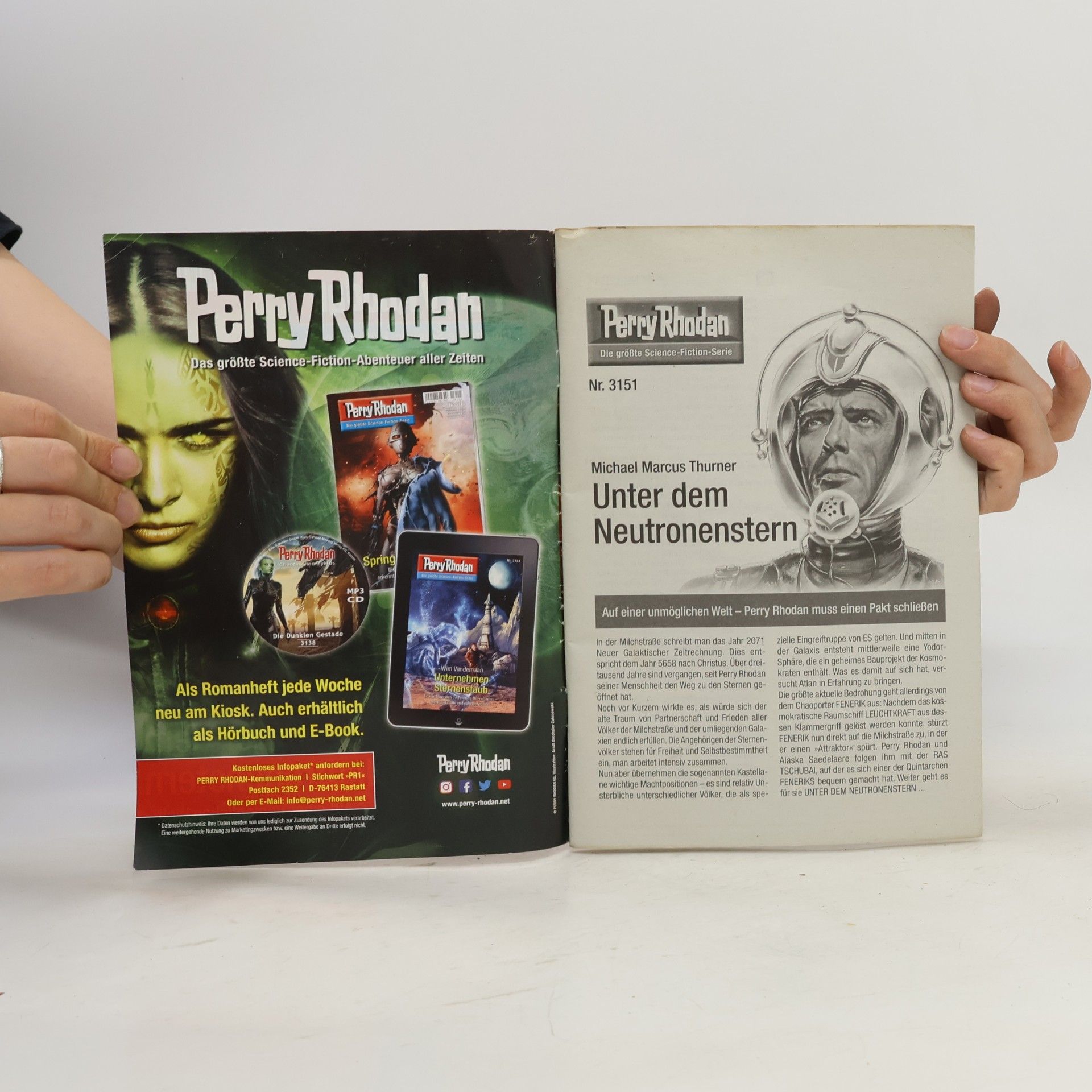 Michael Marcus Thurner Perry Rhodan 3151: Unter dem Neutronenstern