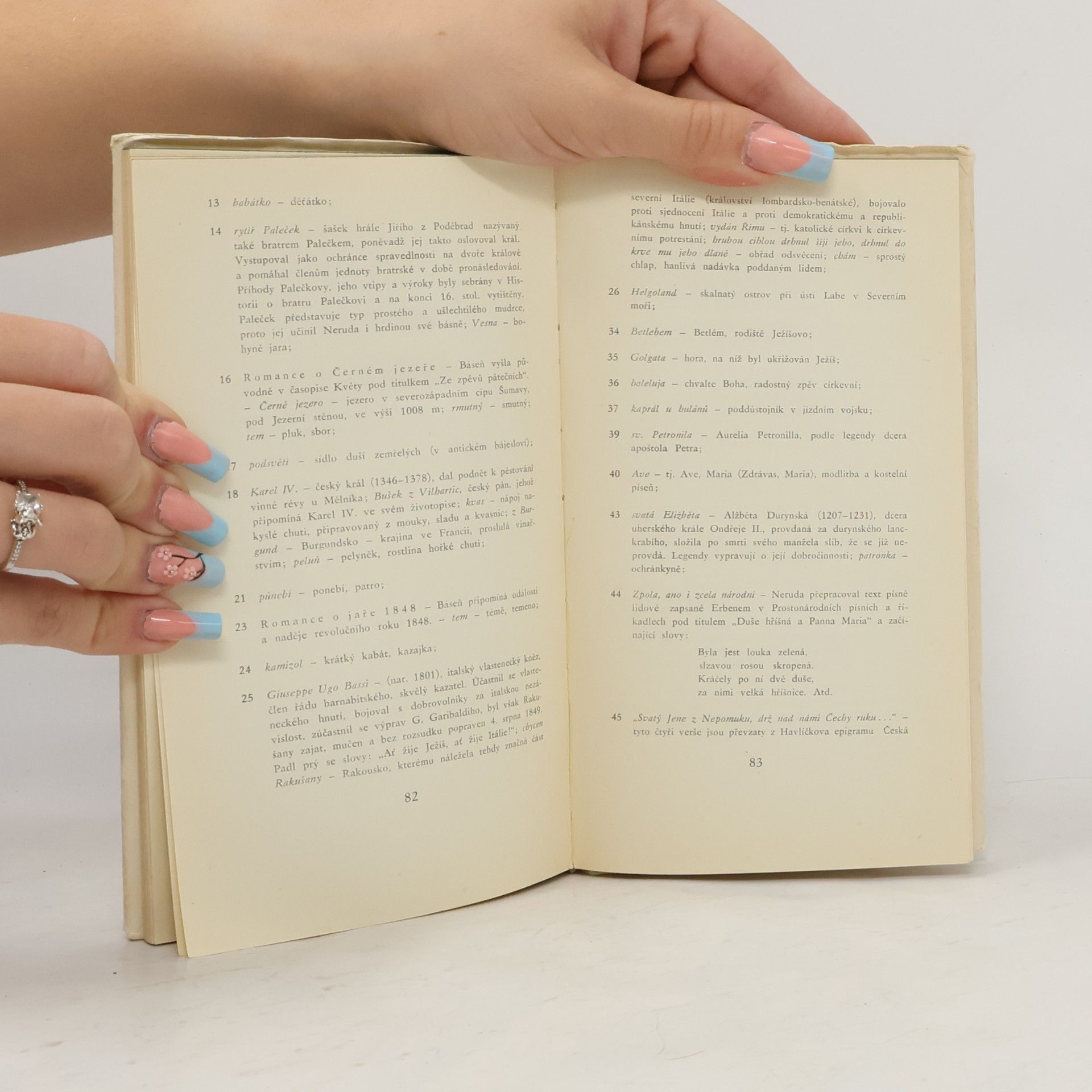 Jan Neruda Balady a romance. Zpěvy páteční