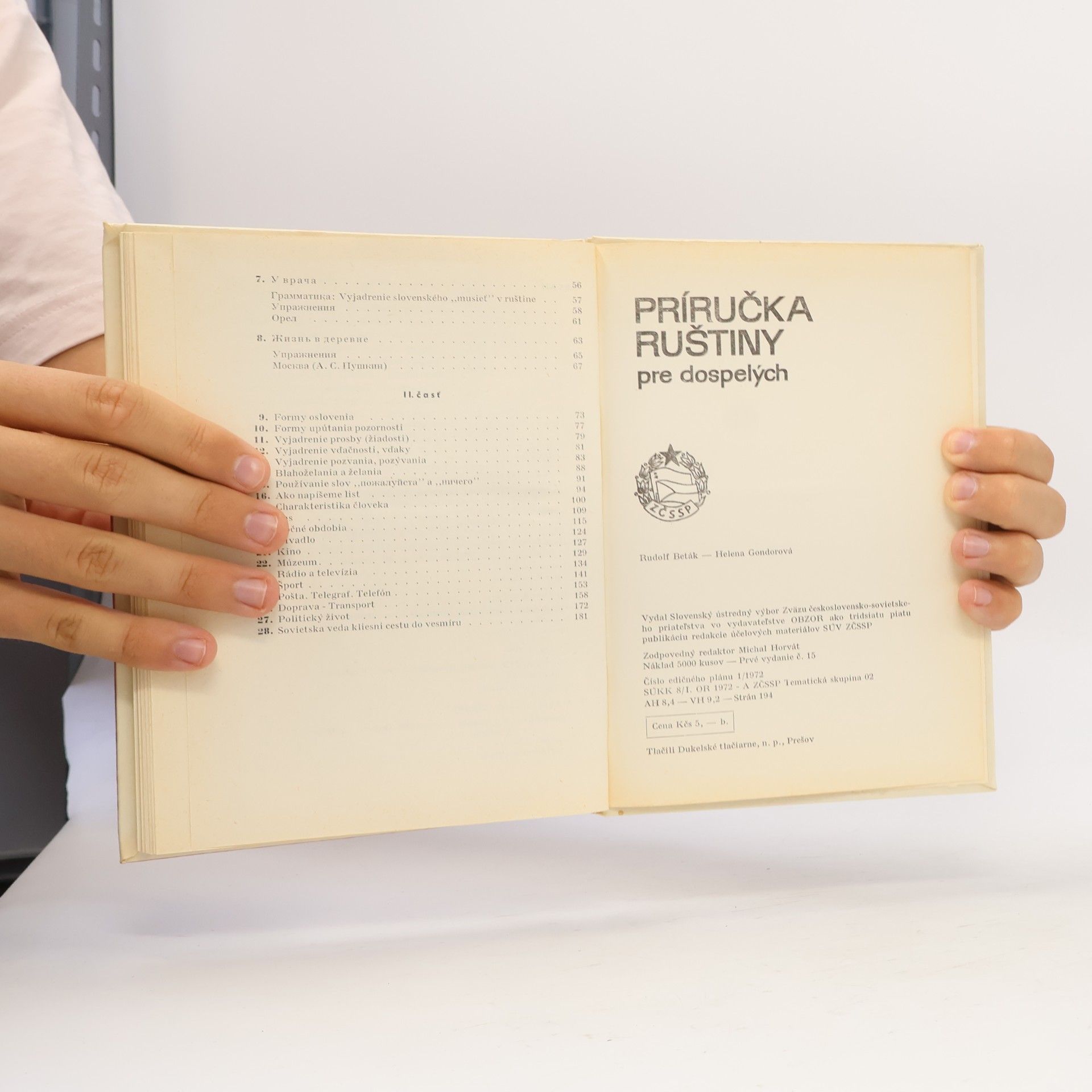 Autorenkollektiv Príručka ruštiny pre dospelých