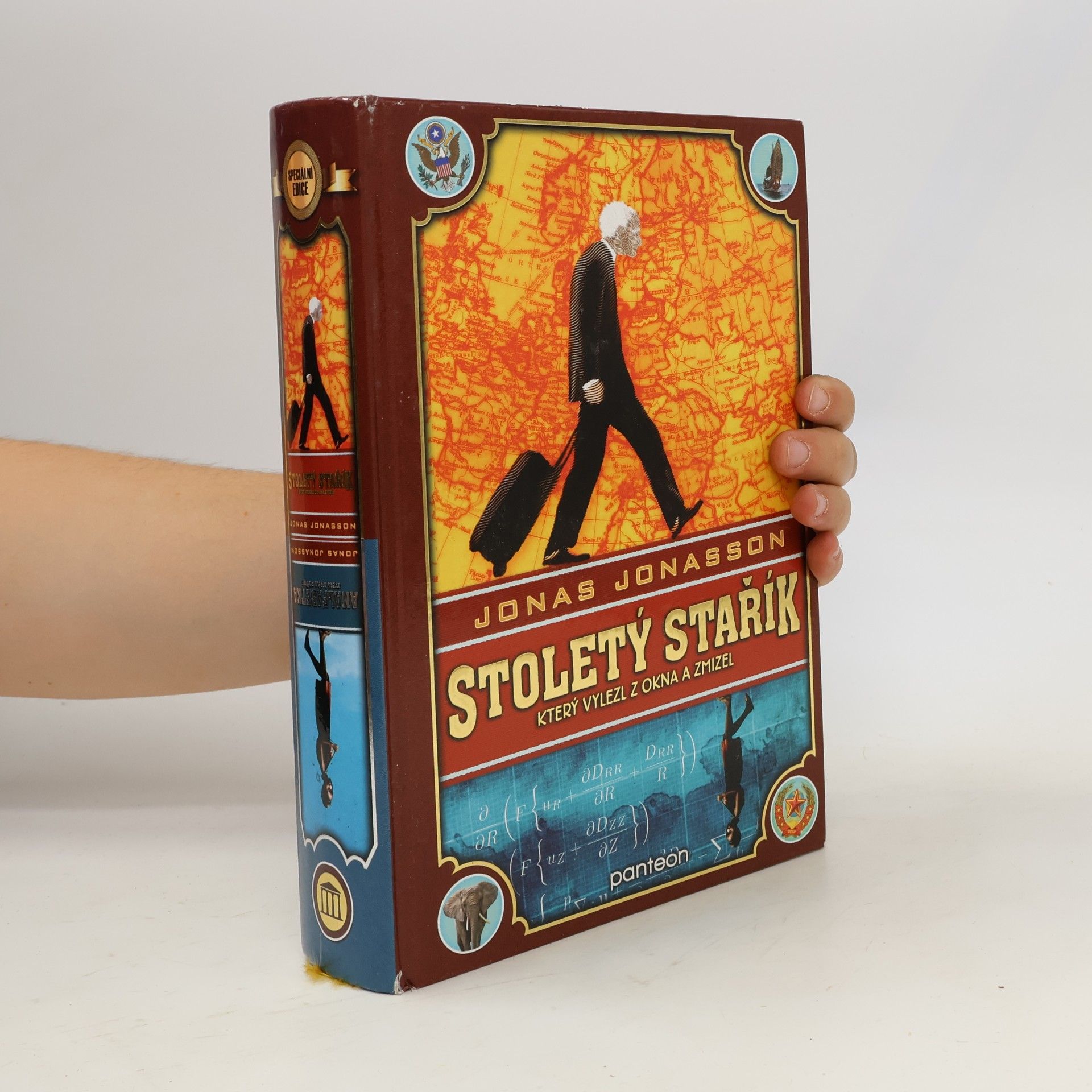 Jonas Jonasson Analfabetka, která uměla počítat ; Stoletý stařík, který vylezl z okna a zmizel
