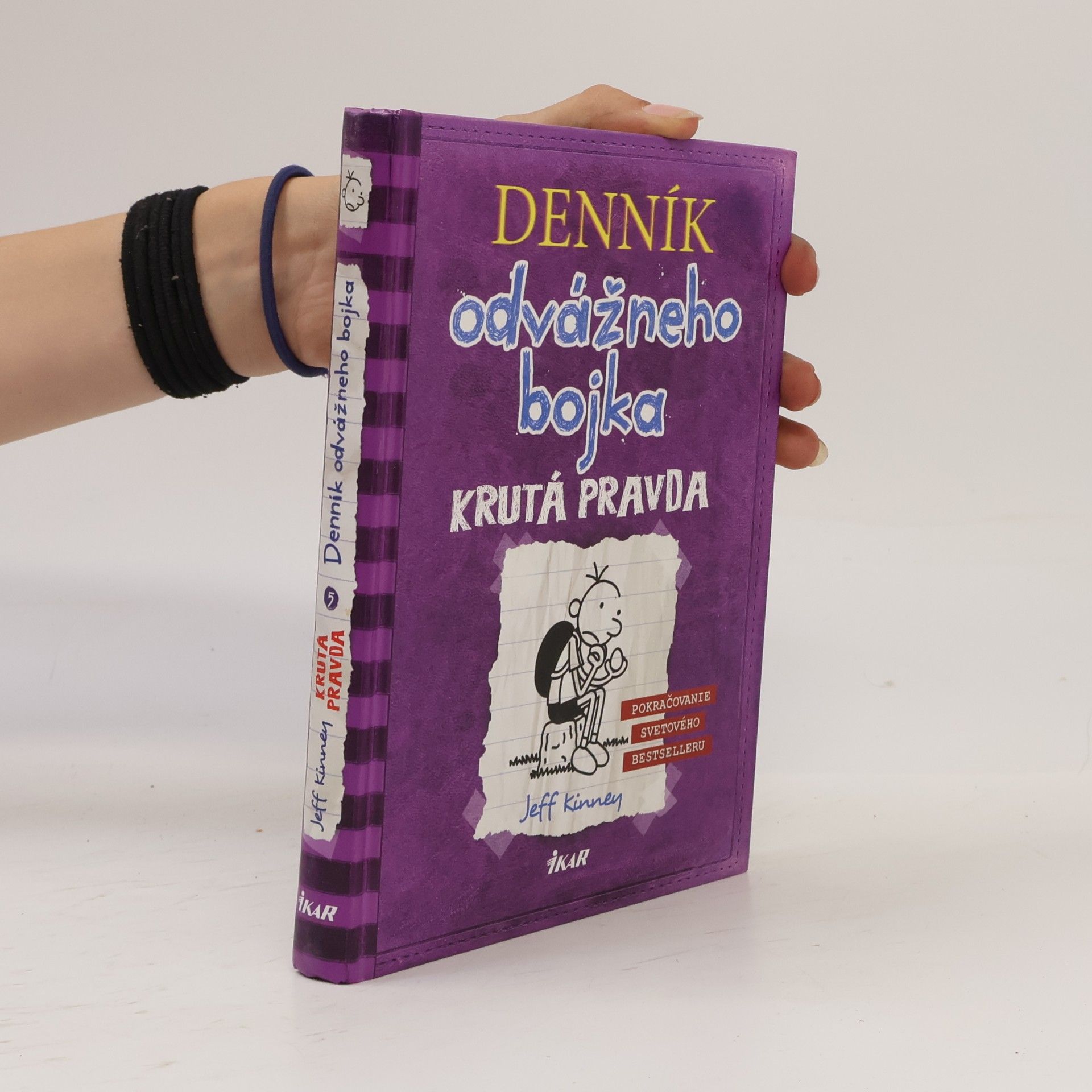 Jeff Kinney Denník odvážneho bojka 5. Krutá pravda