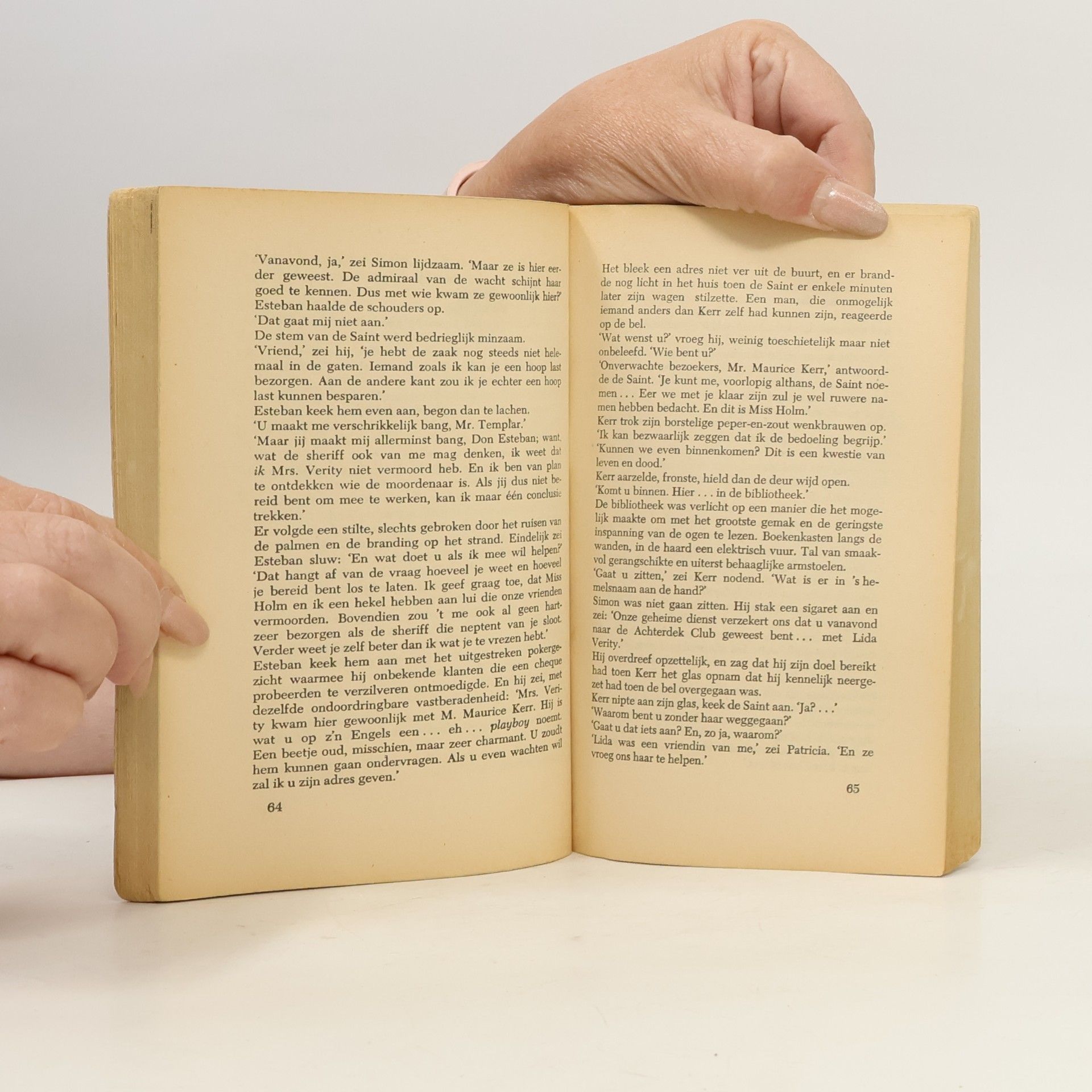 Leslie Charteris De saint in het harnas