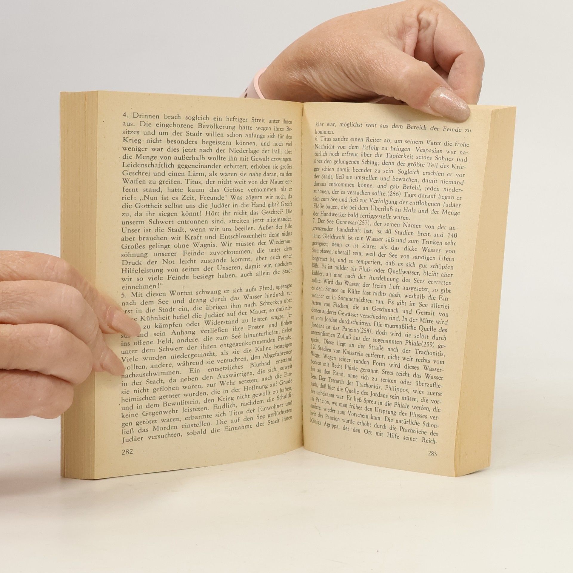 Flavius Iosephus Geschichte des Judäischen Krieges