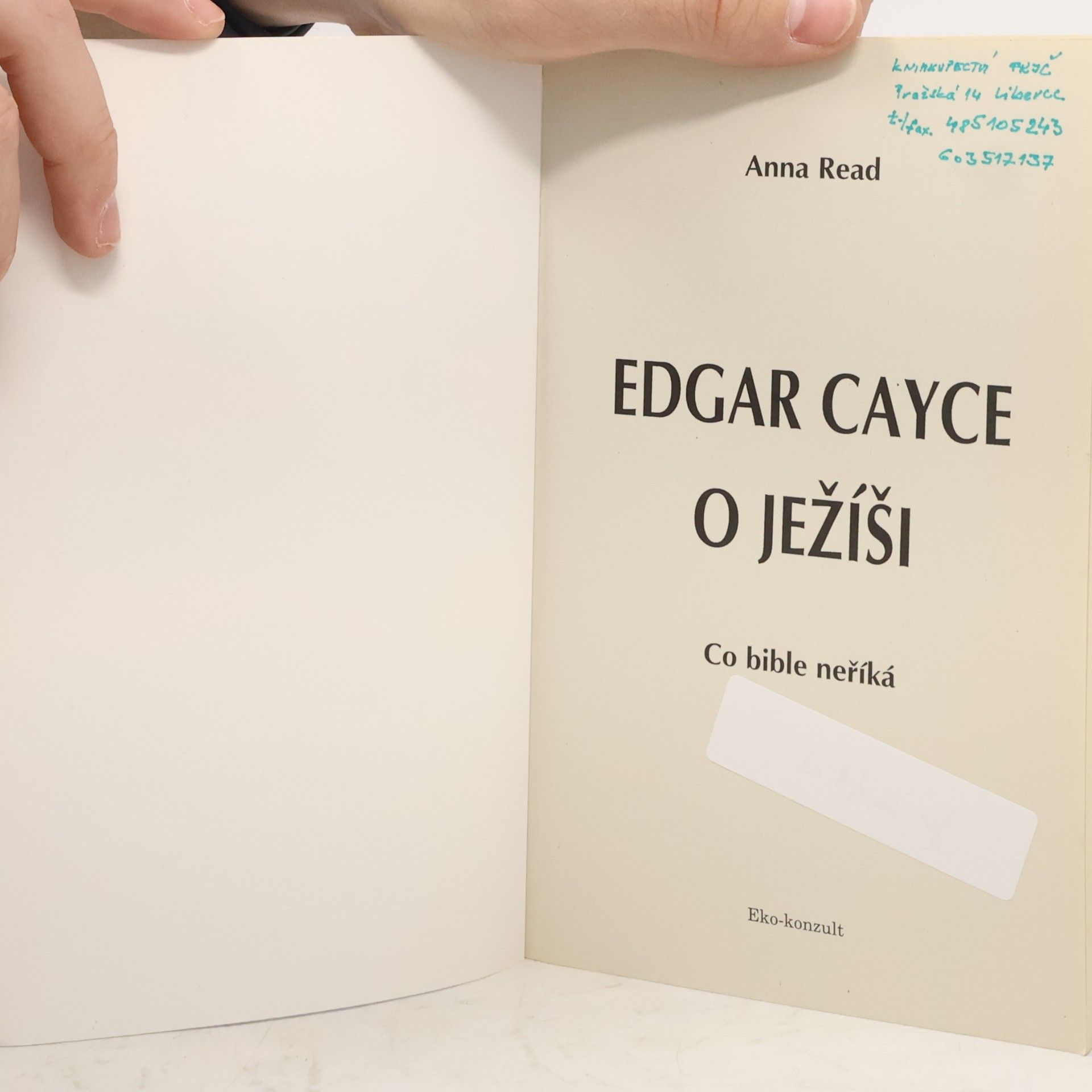 Anne Read Edgar Cayce o Ježíši. Co bible neříká