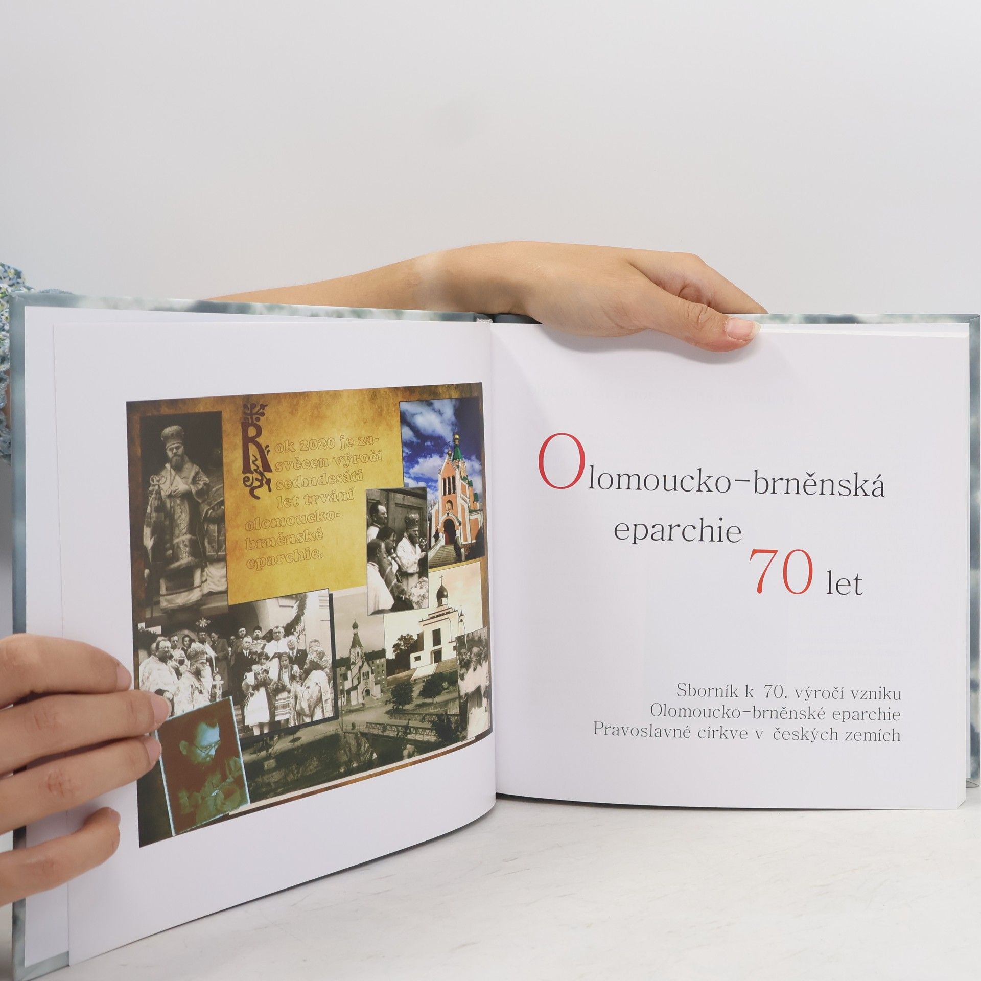 Kolektiv autorů Olomoucko-brněnská eparchie 70 let