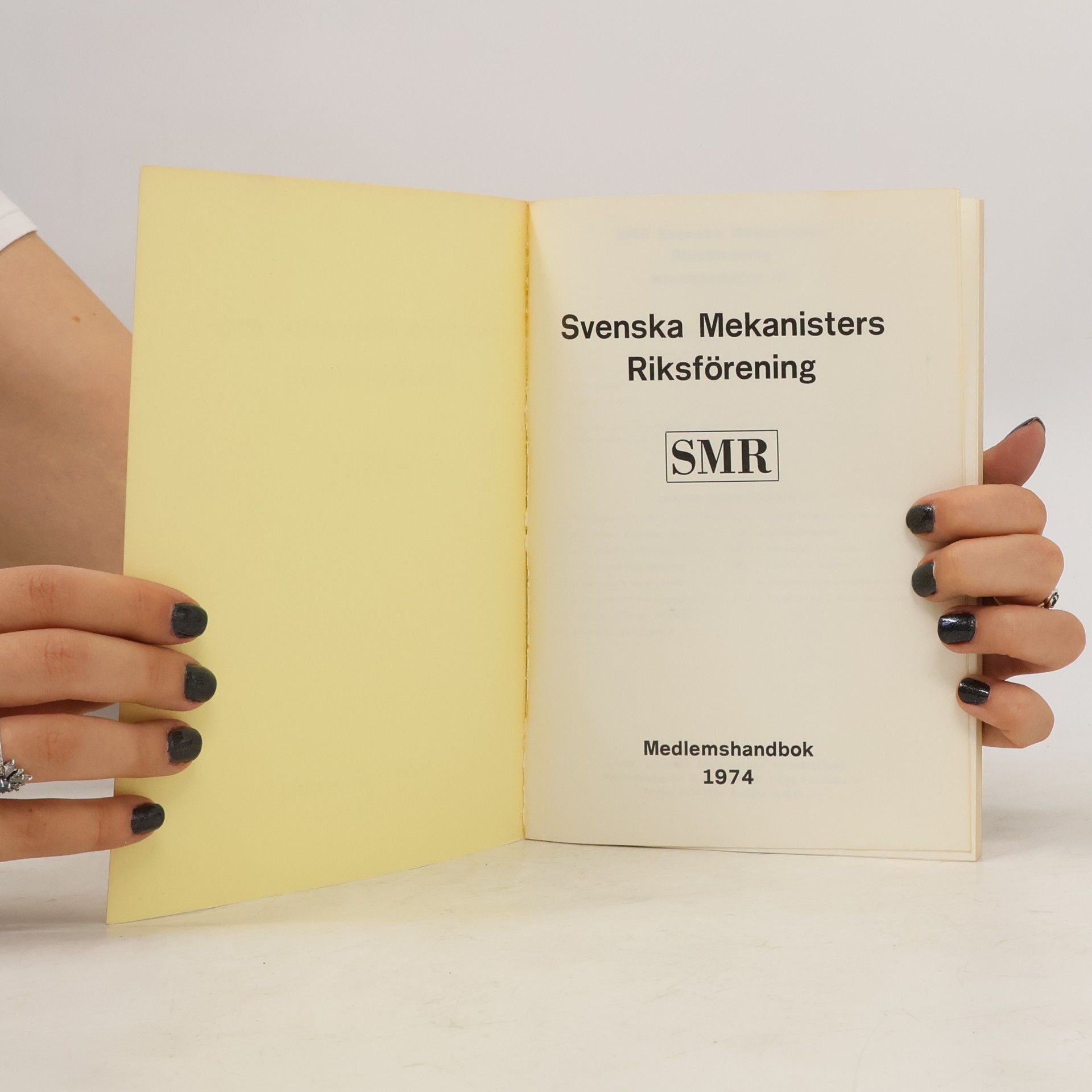 AA.VV. Medlemshandbok 1974