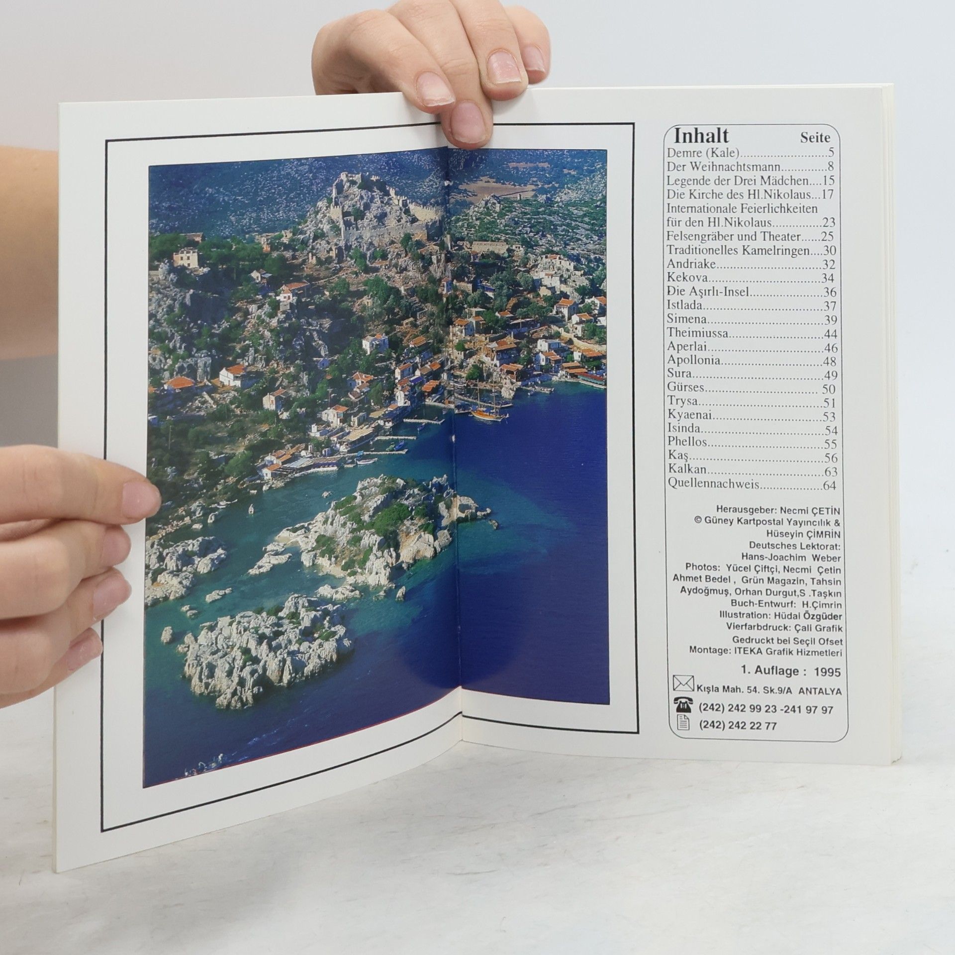 Huseyin Cimrin Der Hl. Nikolaus. Myra, Kekova & Kaş zwischen Demre & Kalkan