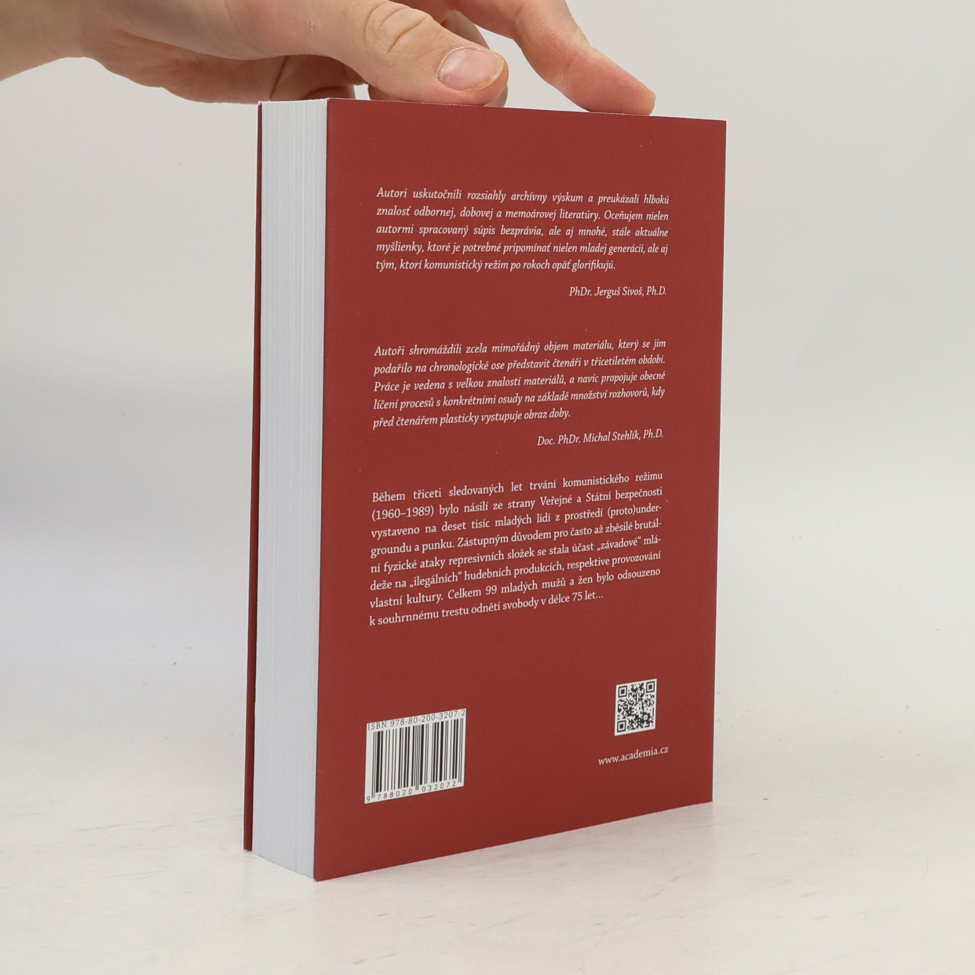 Ladislav Kudrna Kniha v barvě krve : násilí komunistického režimu vůči (proto)undergroundu