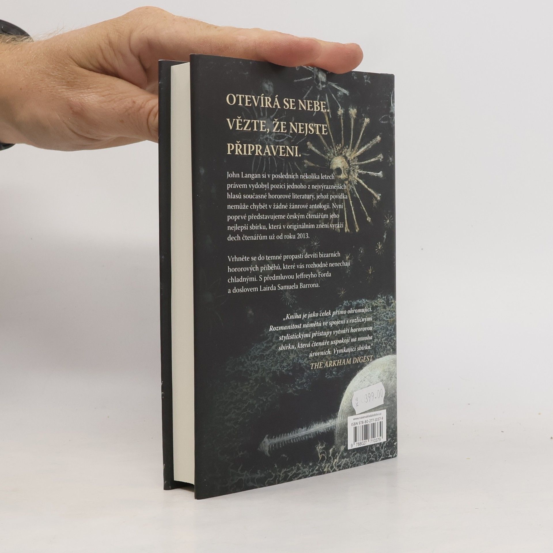 John Langan Širá, masožravá obloha & další nestvůrné geografie