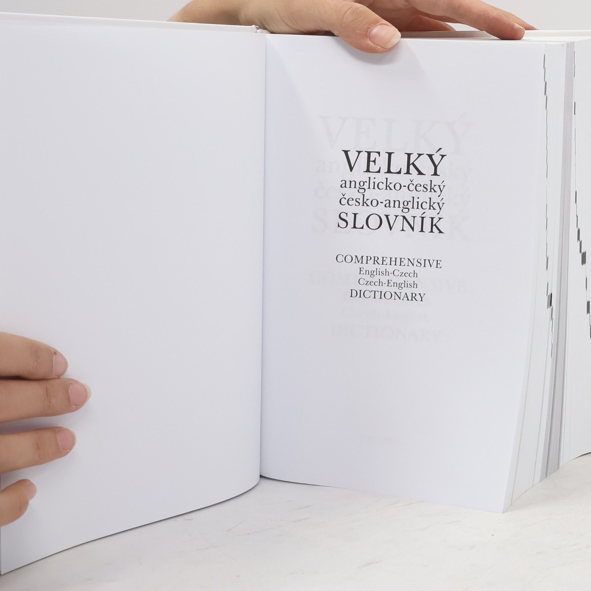 Tomáš Zahradníček Velký anglicko-český, česko-anglický slovník. Comprehensive English-Czech, Czech-English Dictionary