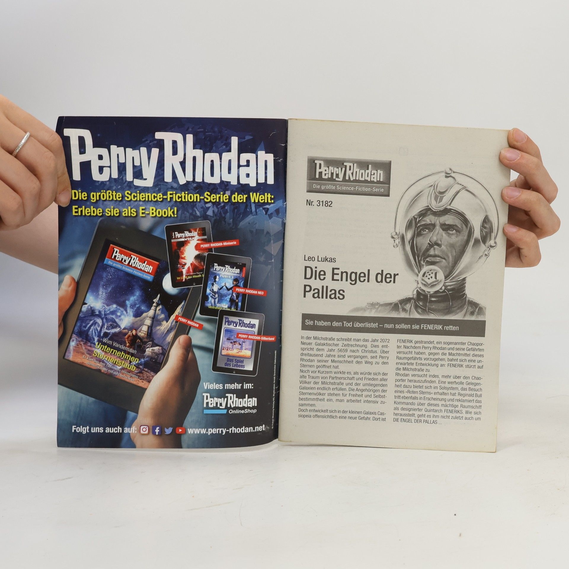 Leo Lukas Perry Rhodan 3182. Die Engel der Pallas