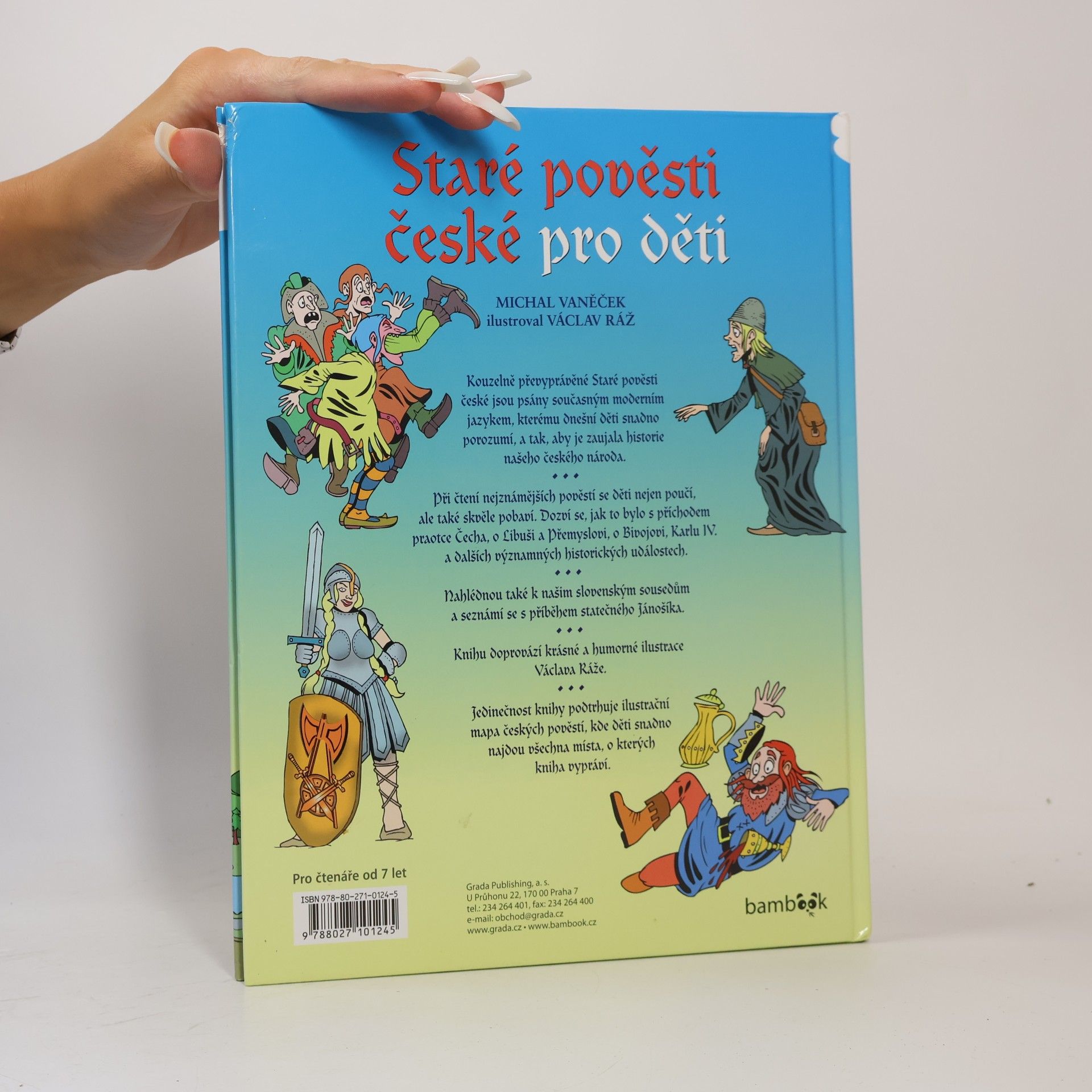 Michal Vaněček Staré pověsti české pro děti