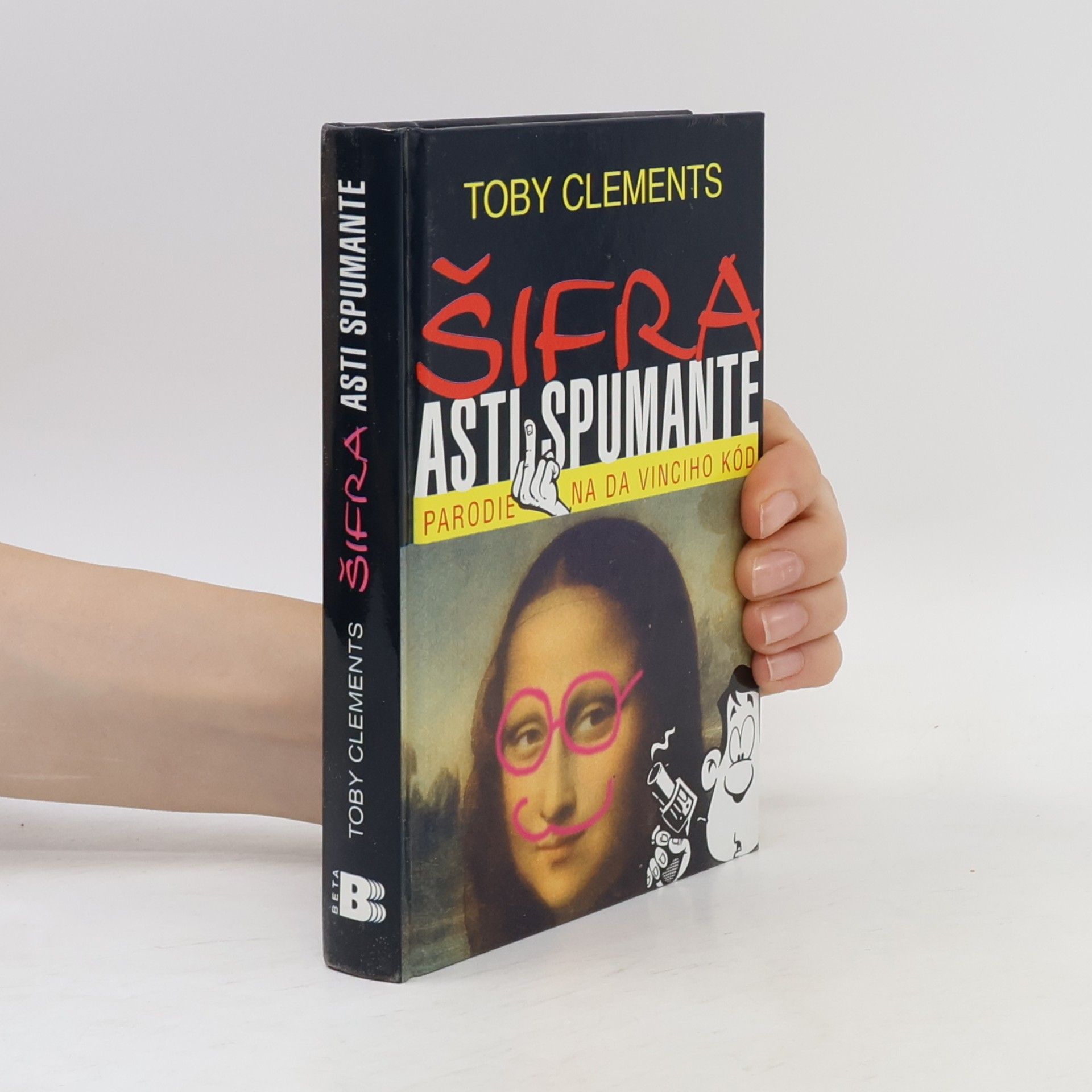 Toby Clements Šifra Asti Spumante: Parodie na Da Vinciho kód