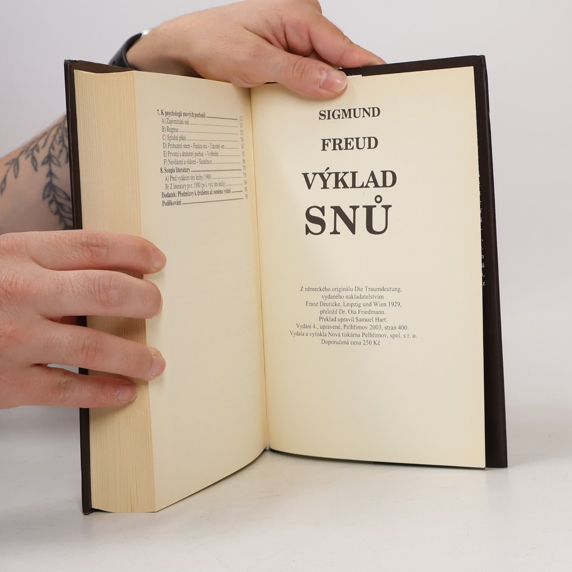 Sigmund Freud Výklad snů