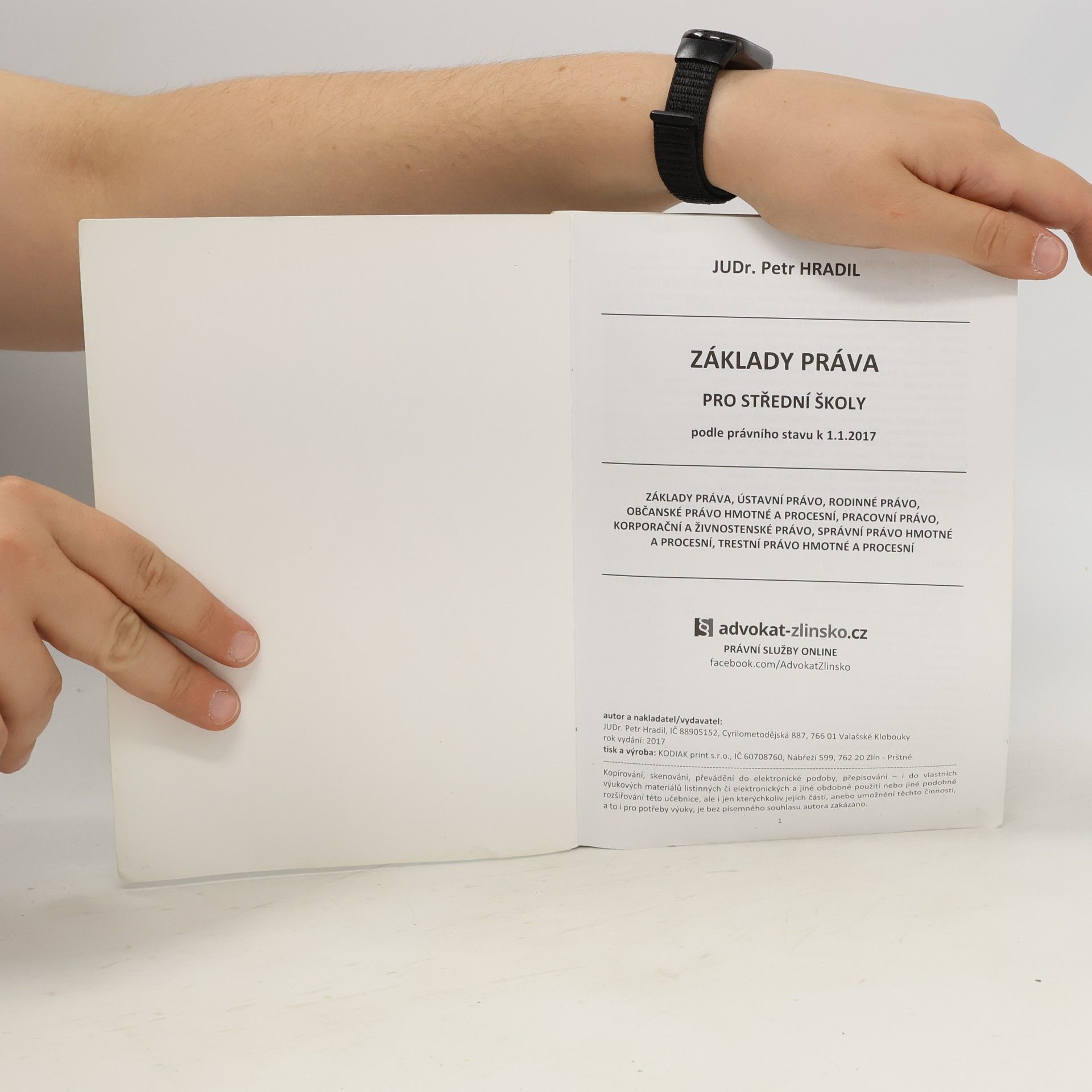 Petr Hladil Základy práva pro střední školy