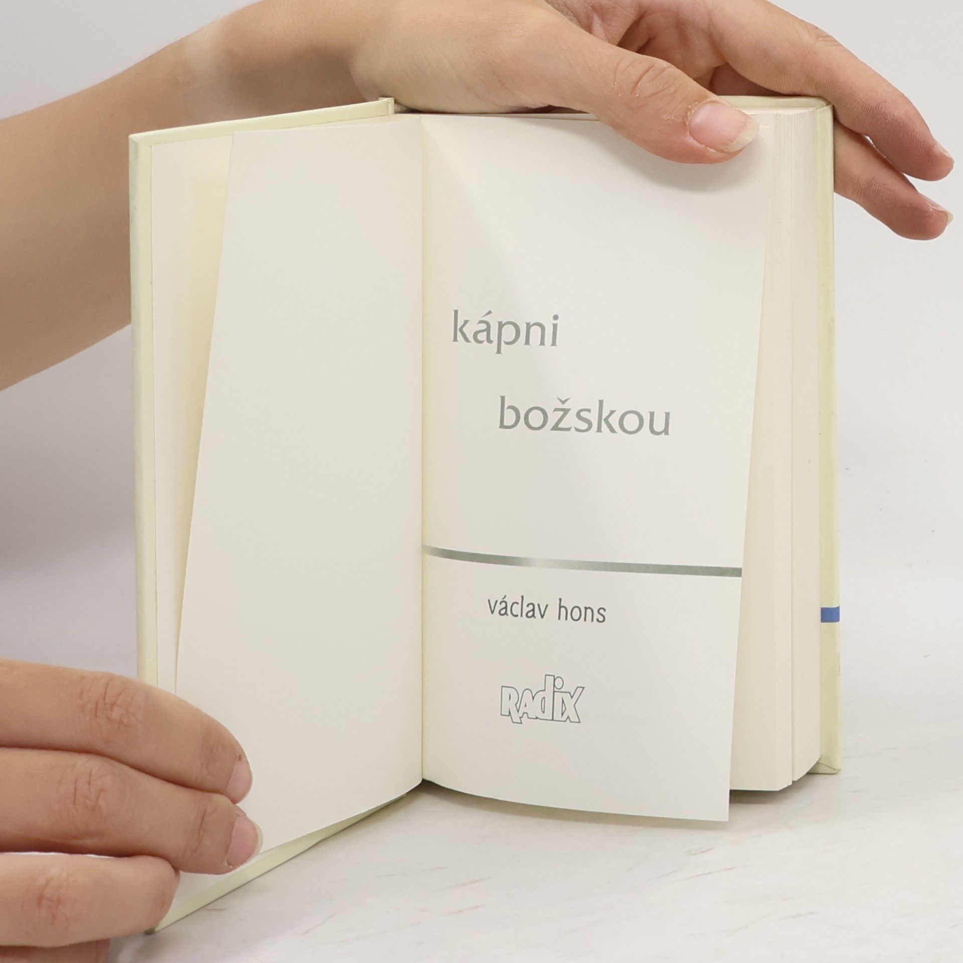 Václav Hons Kápni božskou