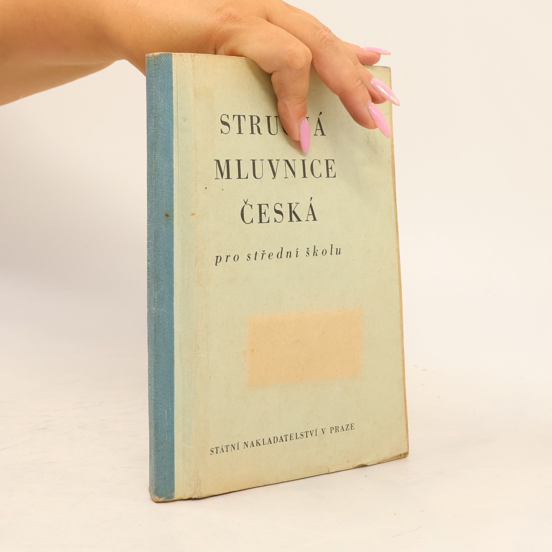 Bohuslav Havránek Stručná mluvnice česká