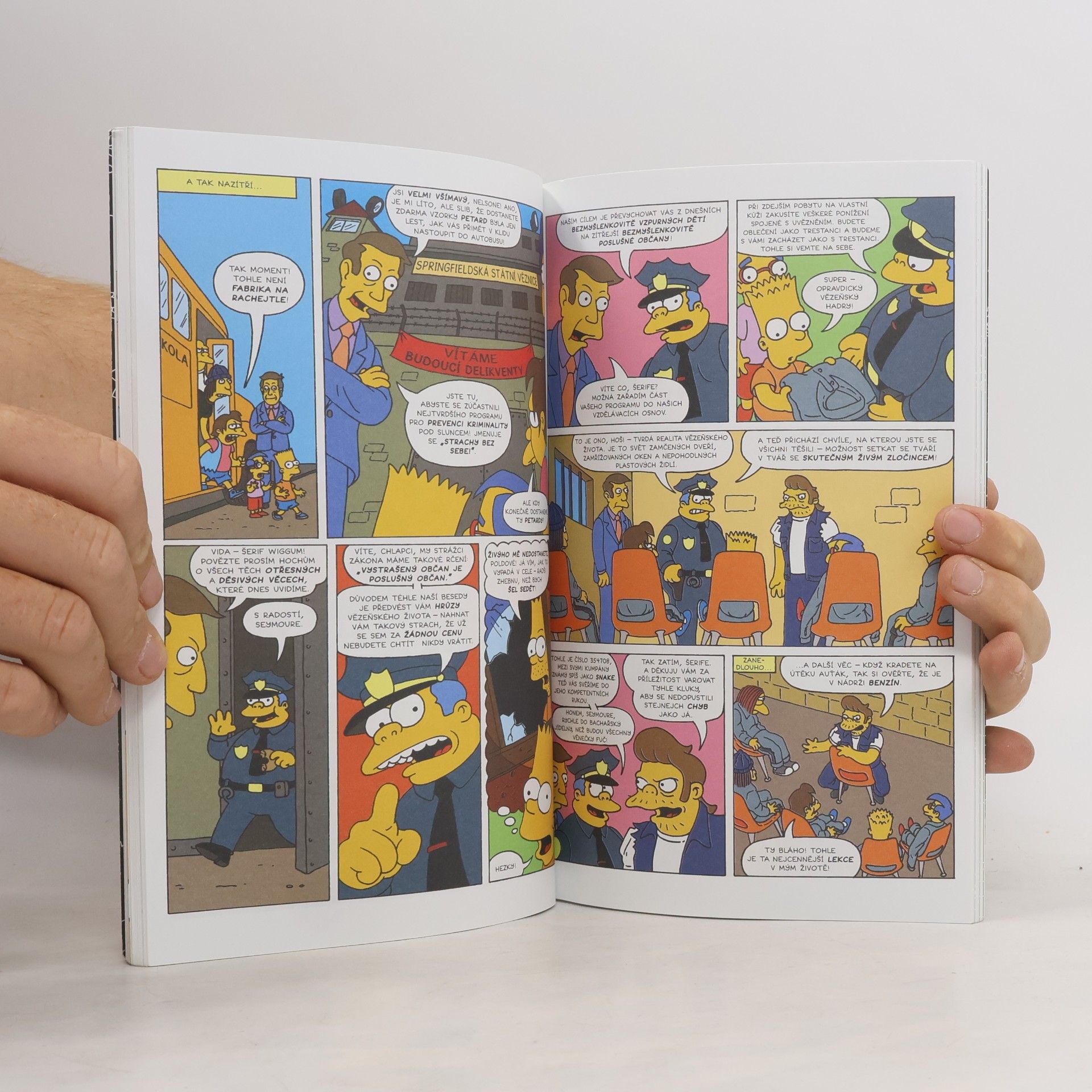 Steve Vance Simpsonovi: Komiksové extrabuřty