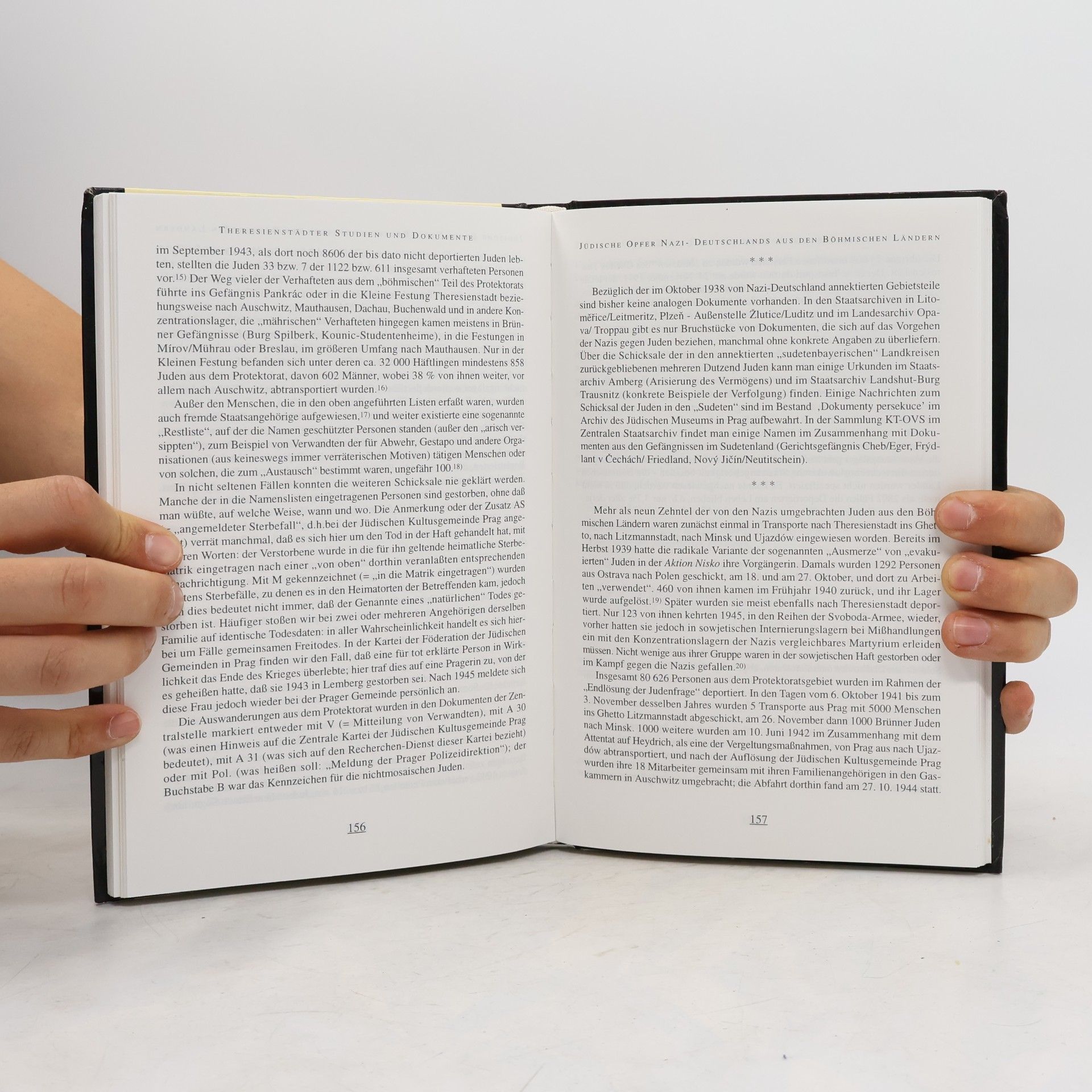 Miroslav Kárný Theresienstädter Studien und Dokumente