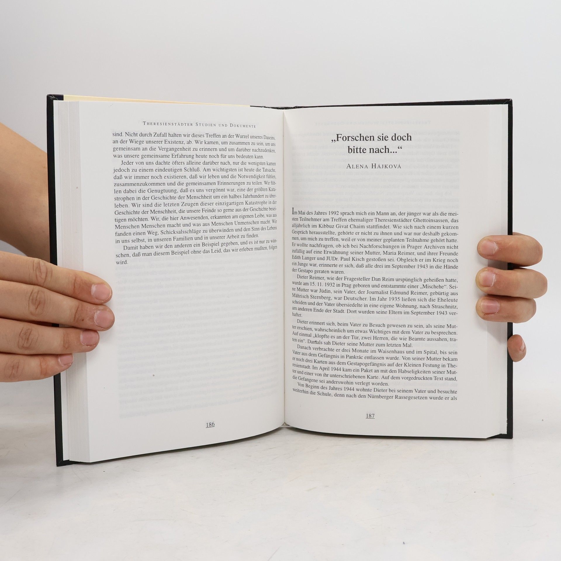 Autorenkollektiv Theresienstädter Studien und Dokumente 1995