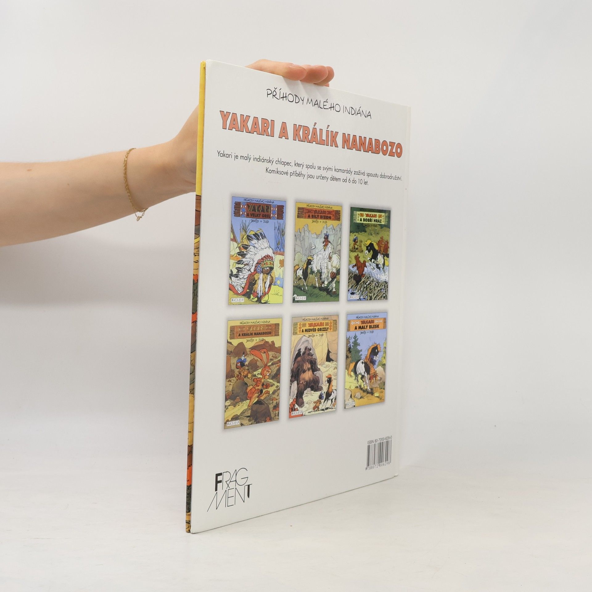 Derib Yakari a králík Nanabozo