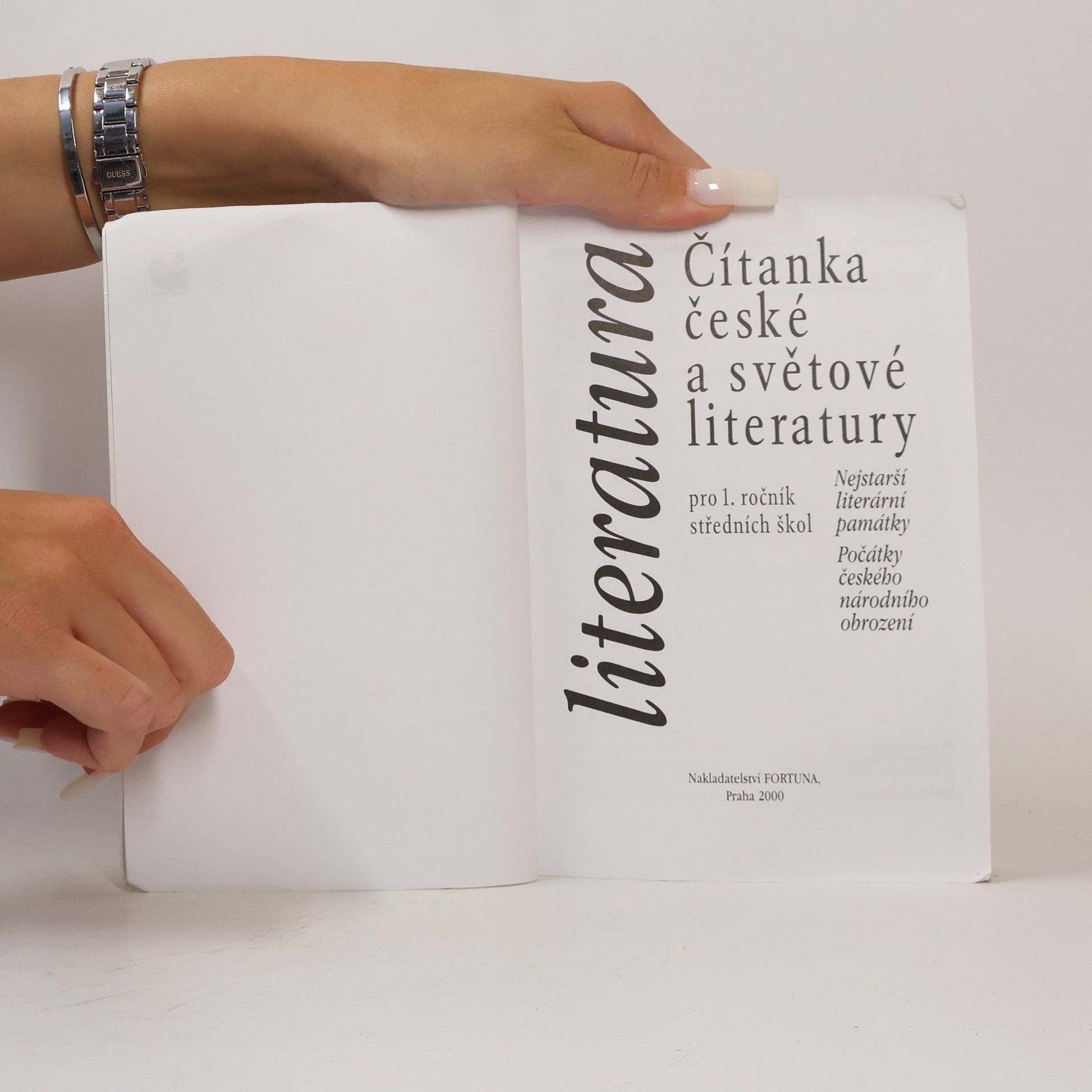Vladimír Nezkusil Čítanka české a světové literatury pro 1. ročník středních škol