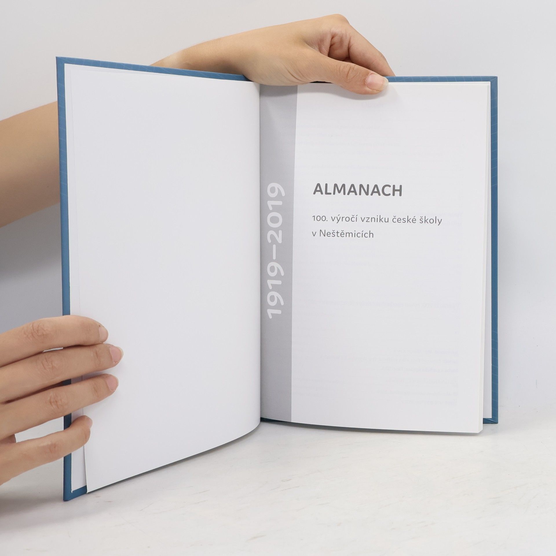 Emanuel Kula Almanach 100. výročí vzniku české školy v Neštěmicích