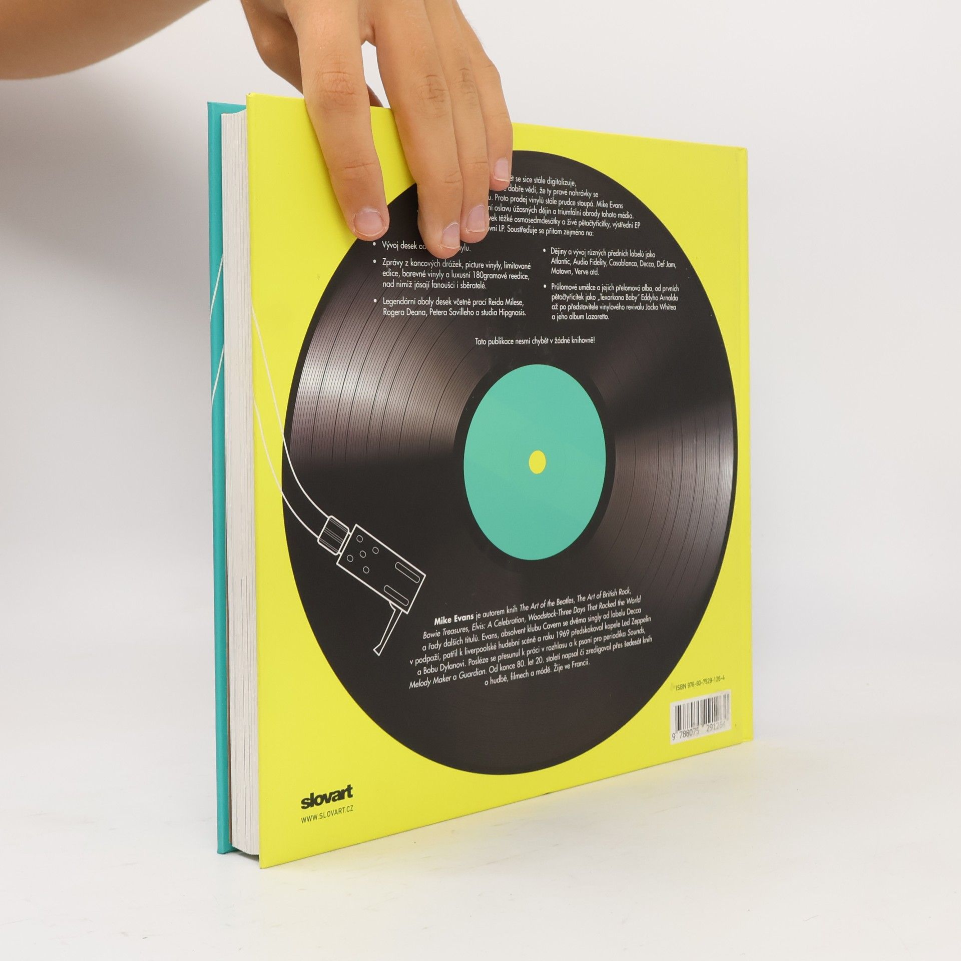 Mike Evans Vinyl. Umění výroby desek
