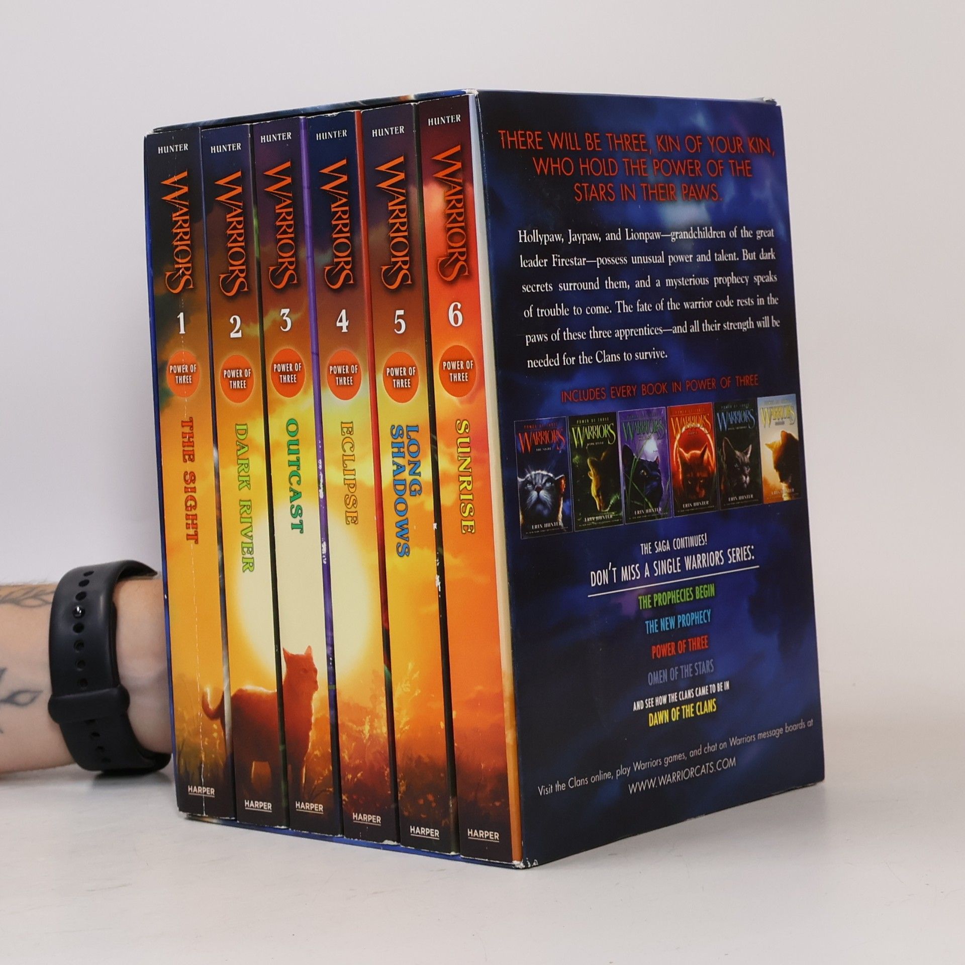 Erin Hunter Power of Three Warriors. 3. série, 1. - 6. díl
