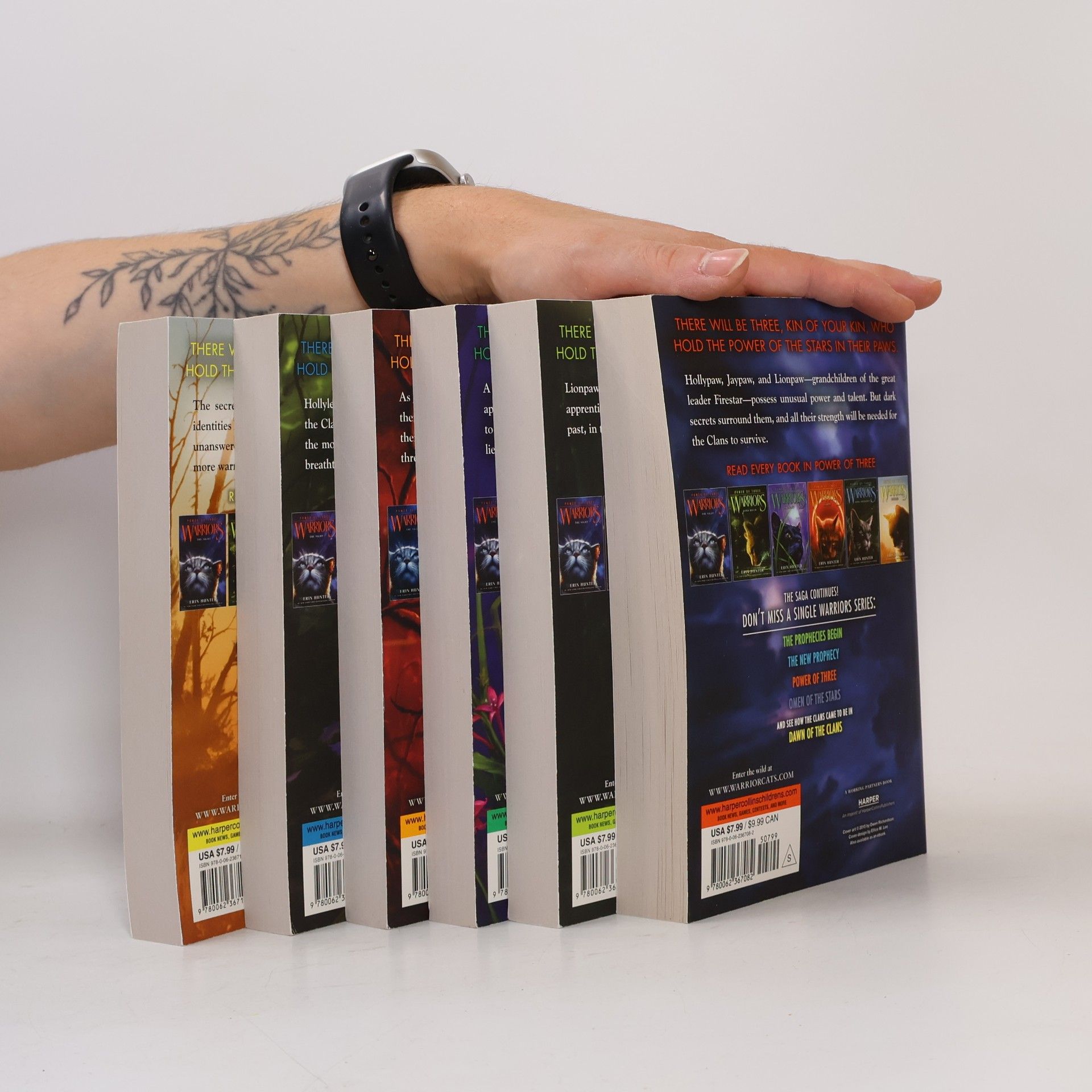 Erin Hunter Power of Three Warriors. 3. série, 1. - 6. díl