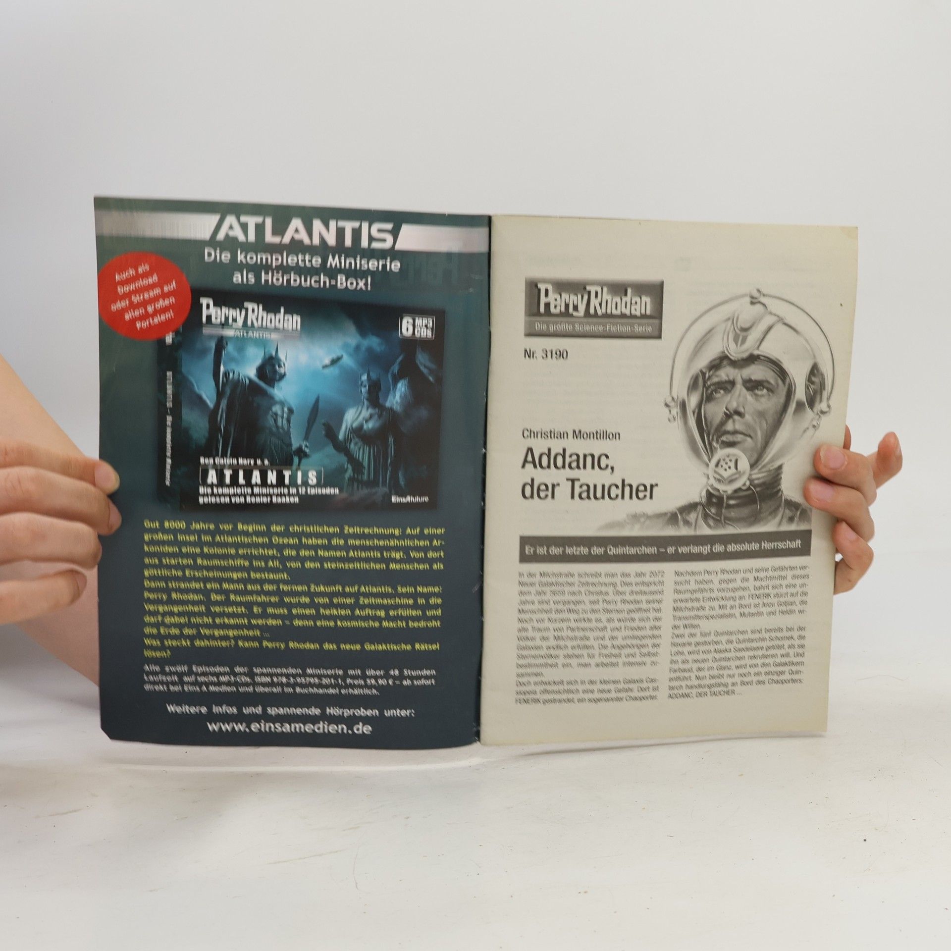 Christian Montillon Perry Rhodan 3190: Addanc, der Taucher