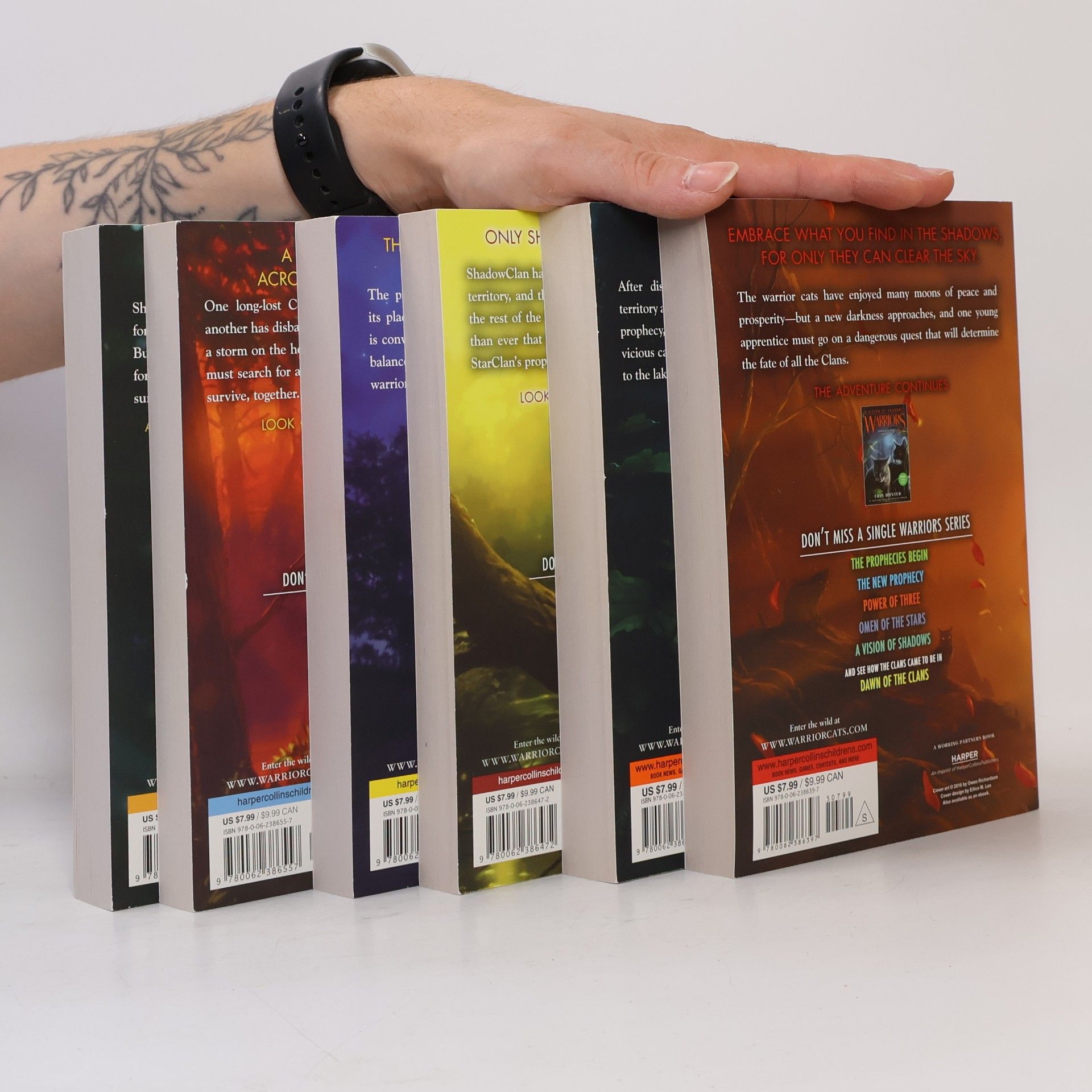 Erin Hunter Warriors 1.-6.