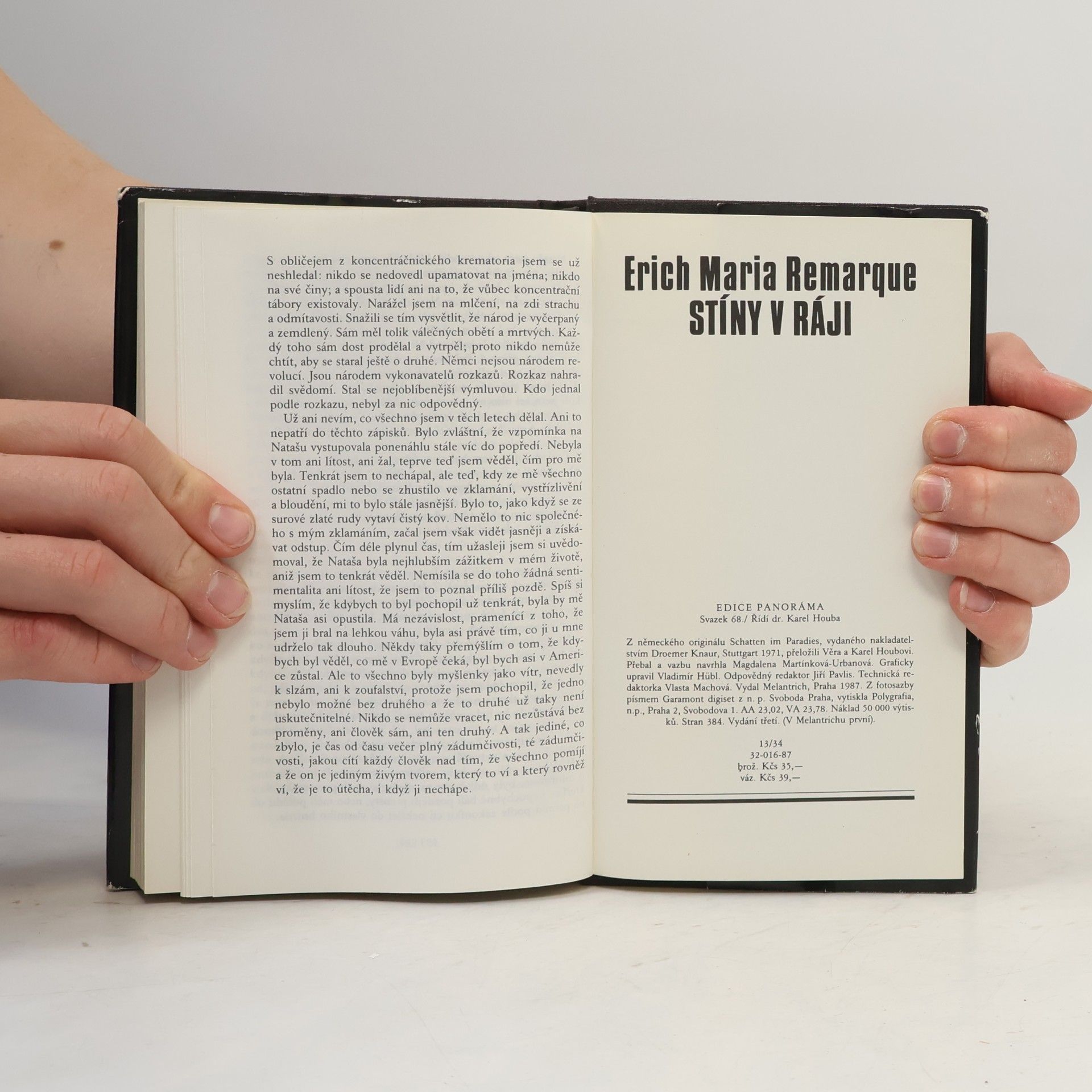 Erich Maria Remarque Stíny v ráji