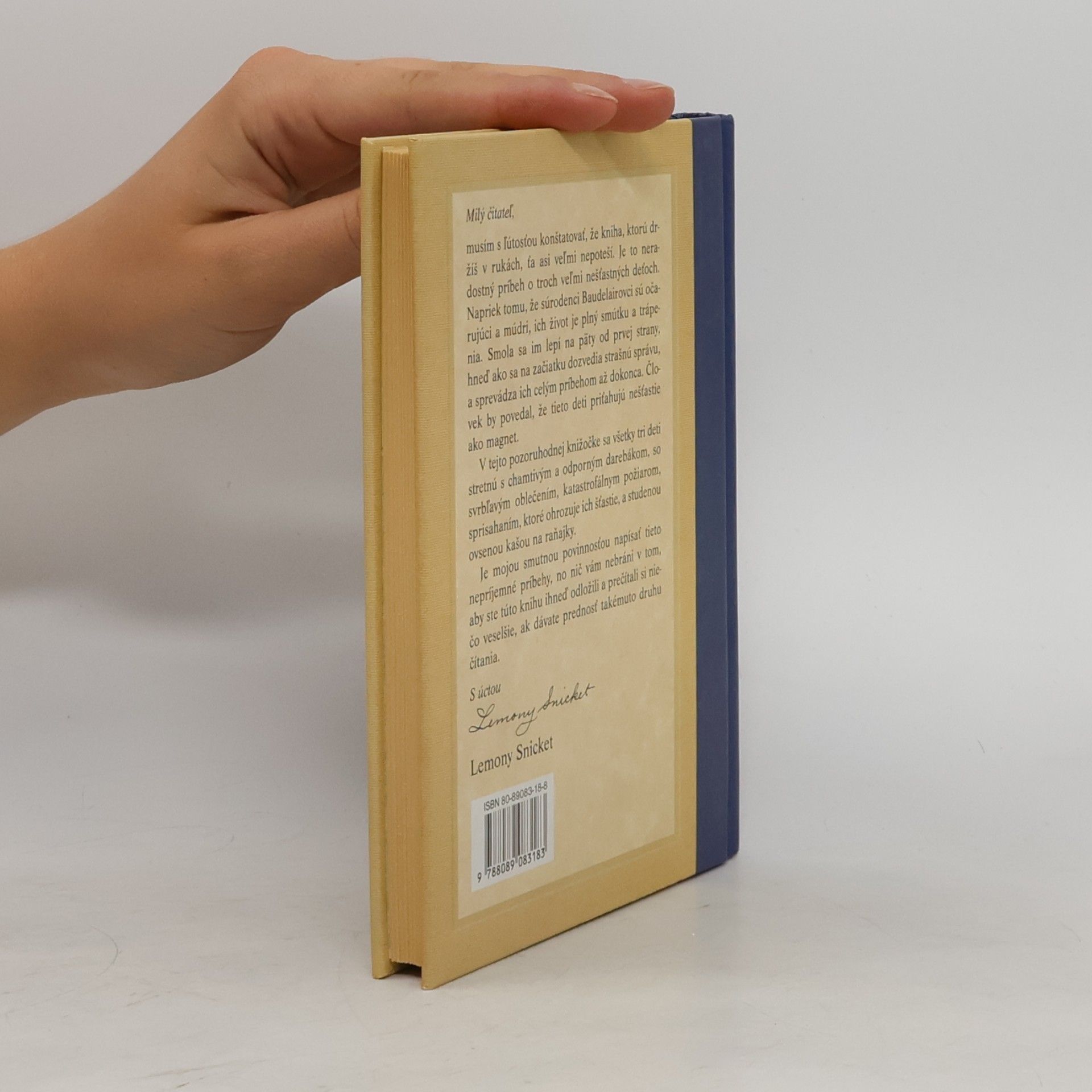 Lemony Snicket Séria nešťastných príbehov 1. Zlý začiatok