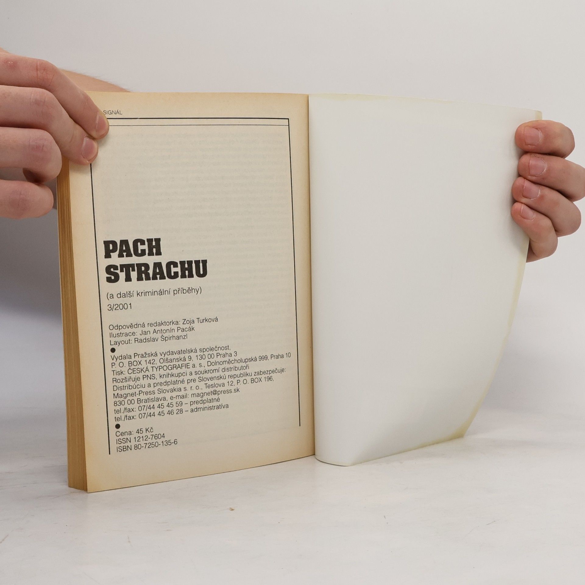 Jan J. Vaněk Pach strachu