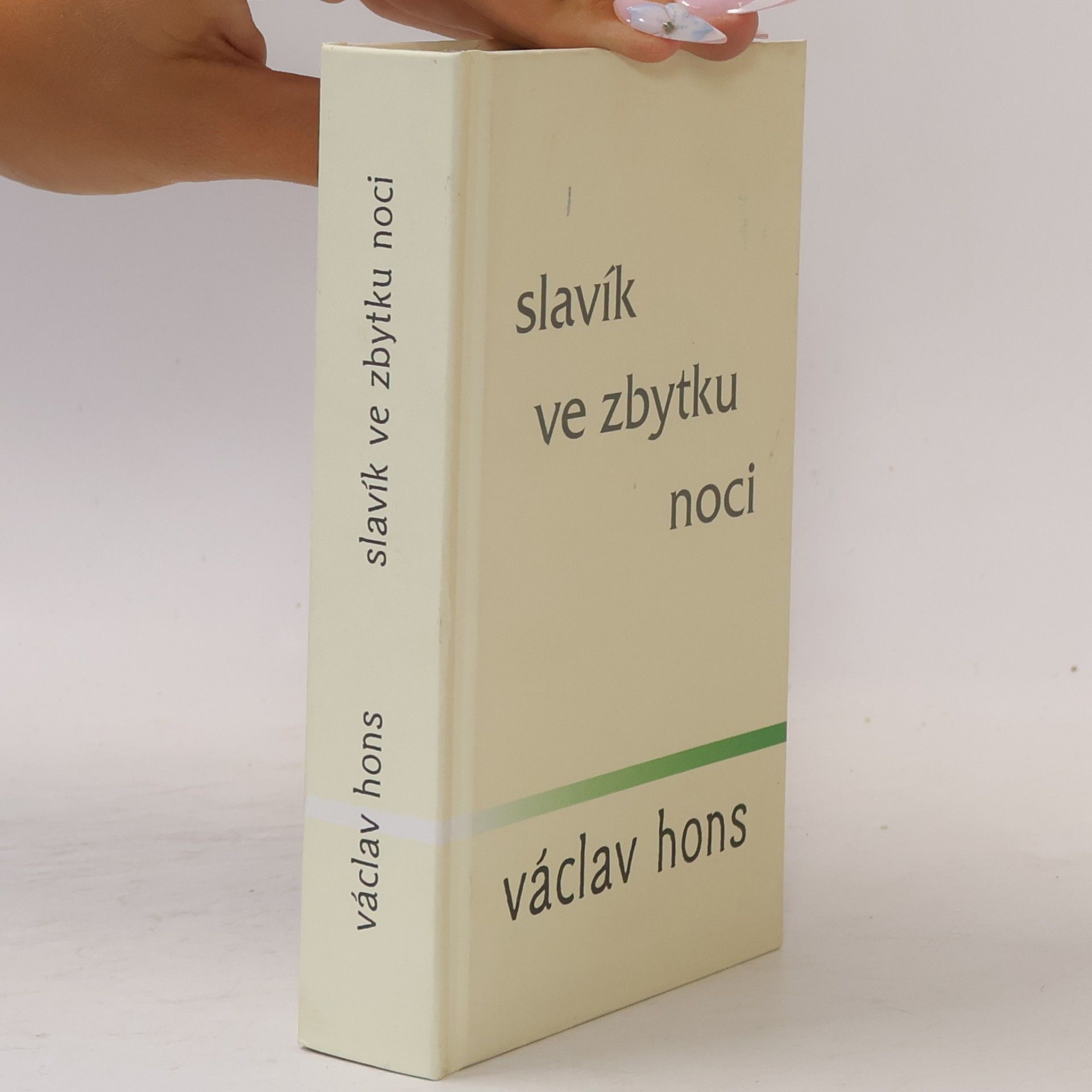Václav Hons Slavík ve zbytku noci