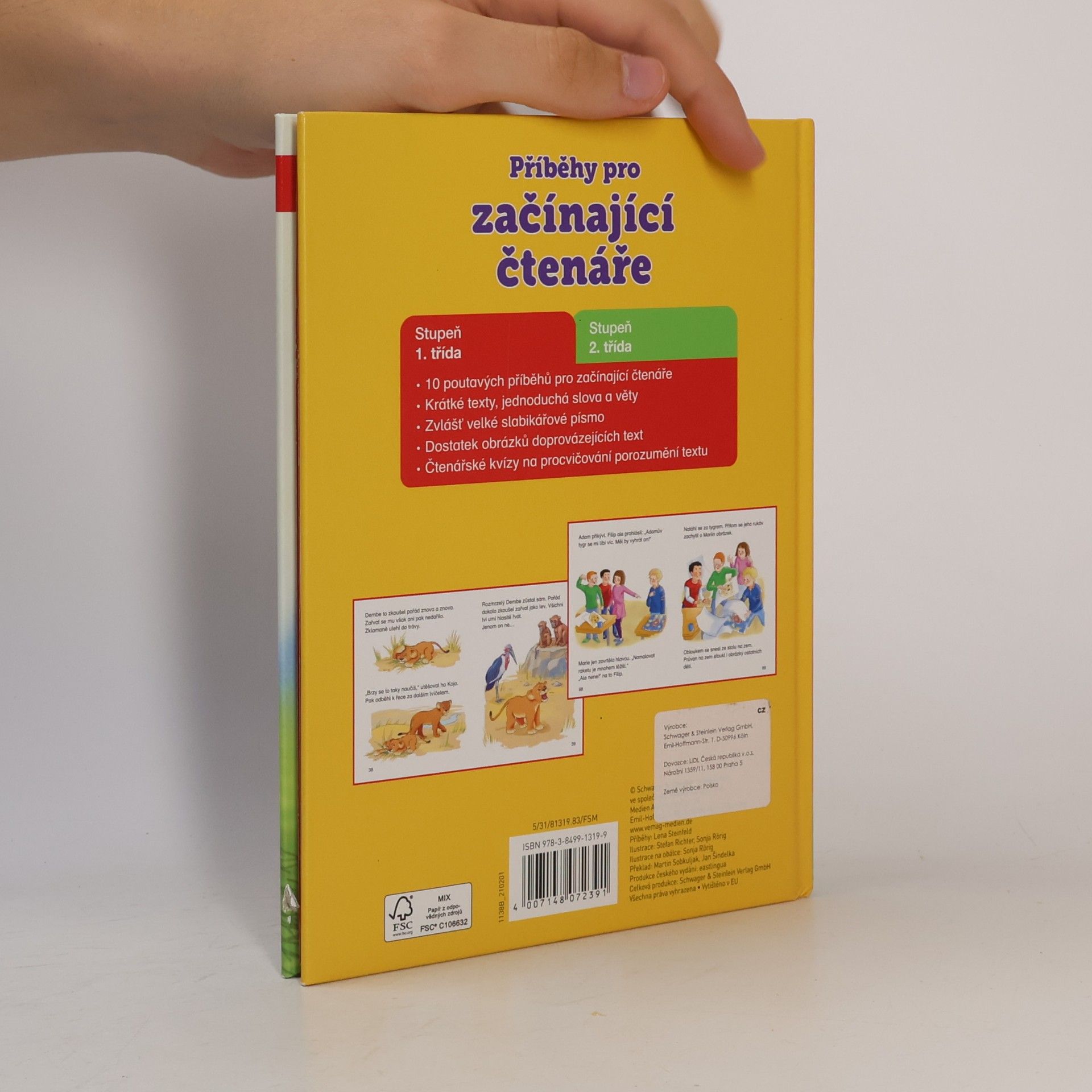 Lena Steinfeld Příběhy pro začínající čtenáře 1. třída