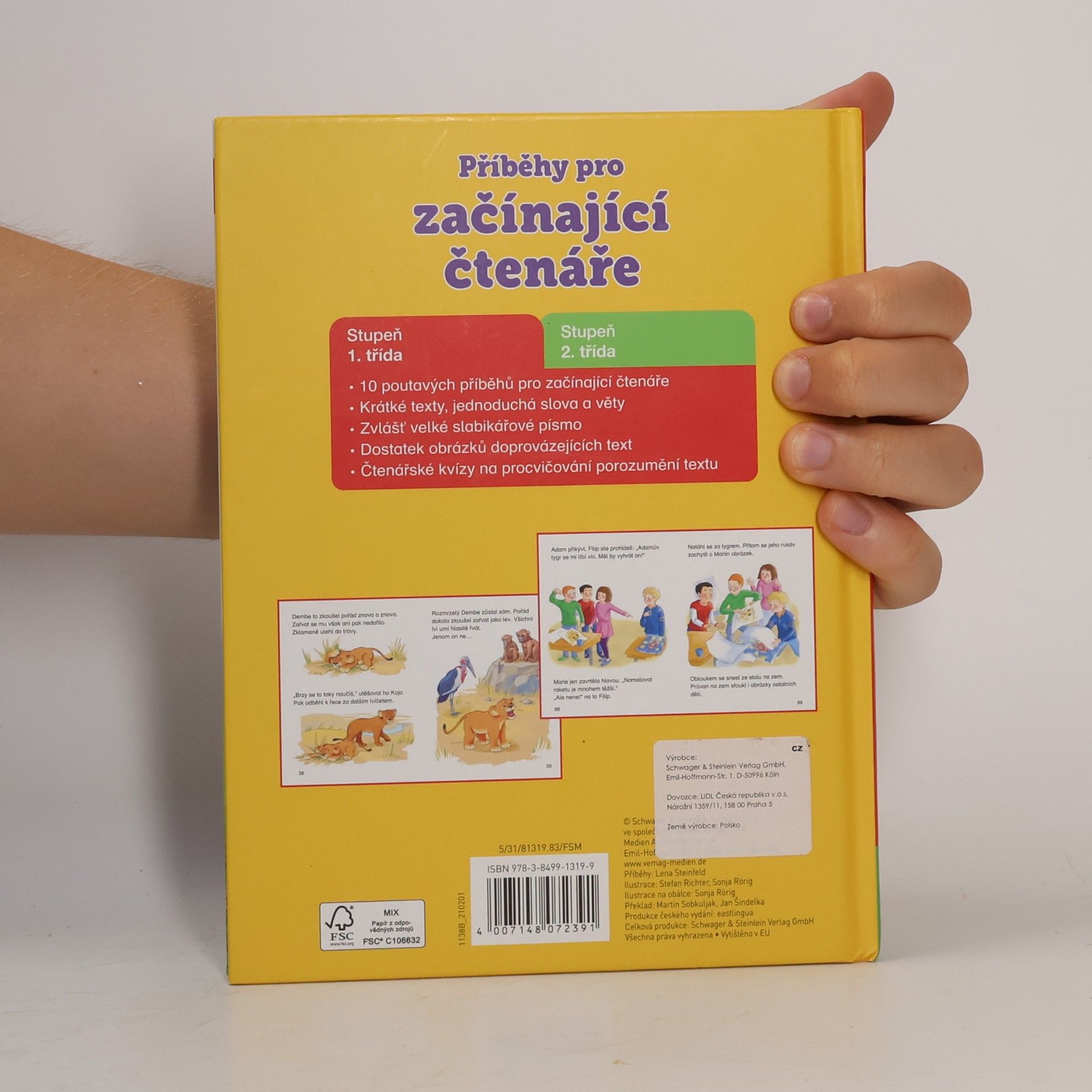 Lena Steinfeld Příběhy pro začínající čtenáře 1. třída