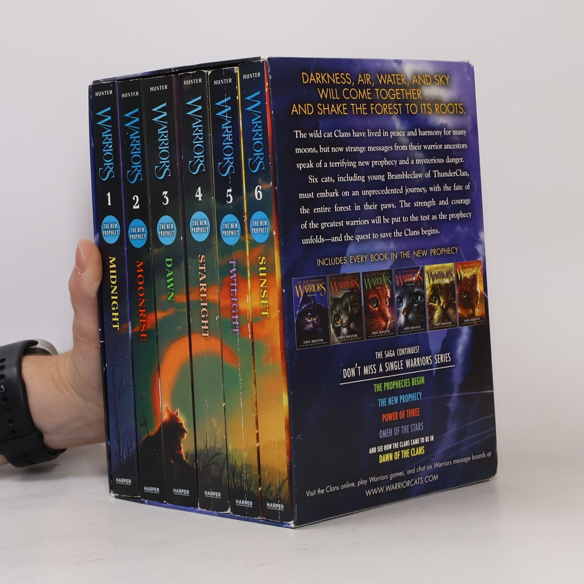 Erin Hunter Warriors: The New Prophecy Box Set: Volumes 1 to 6