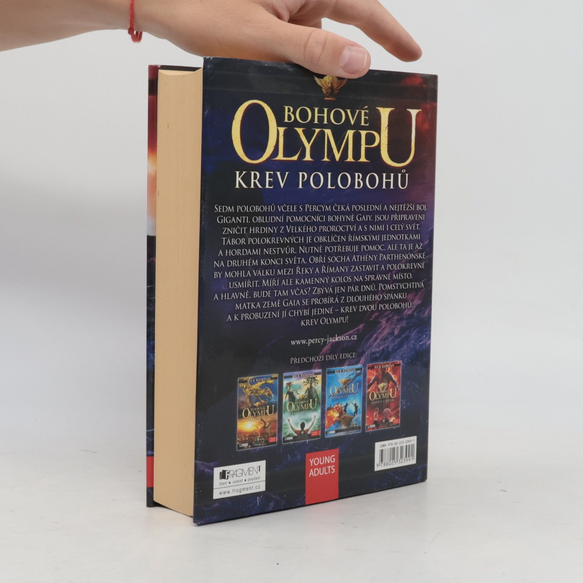 Rick Riordan Bohové Olympu. Krev polobohů