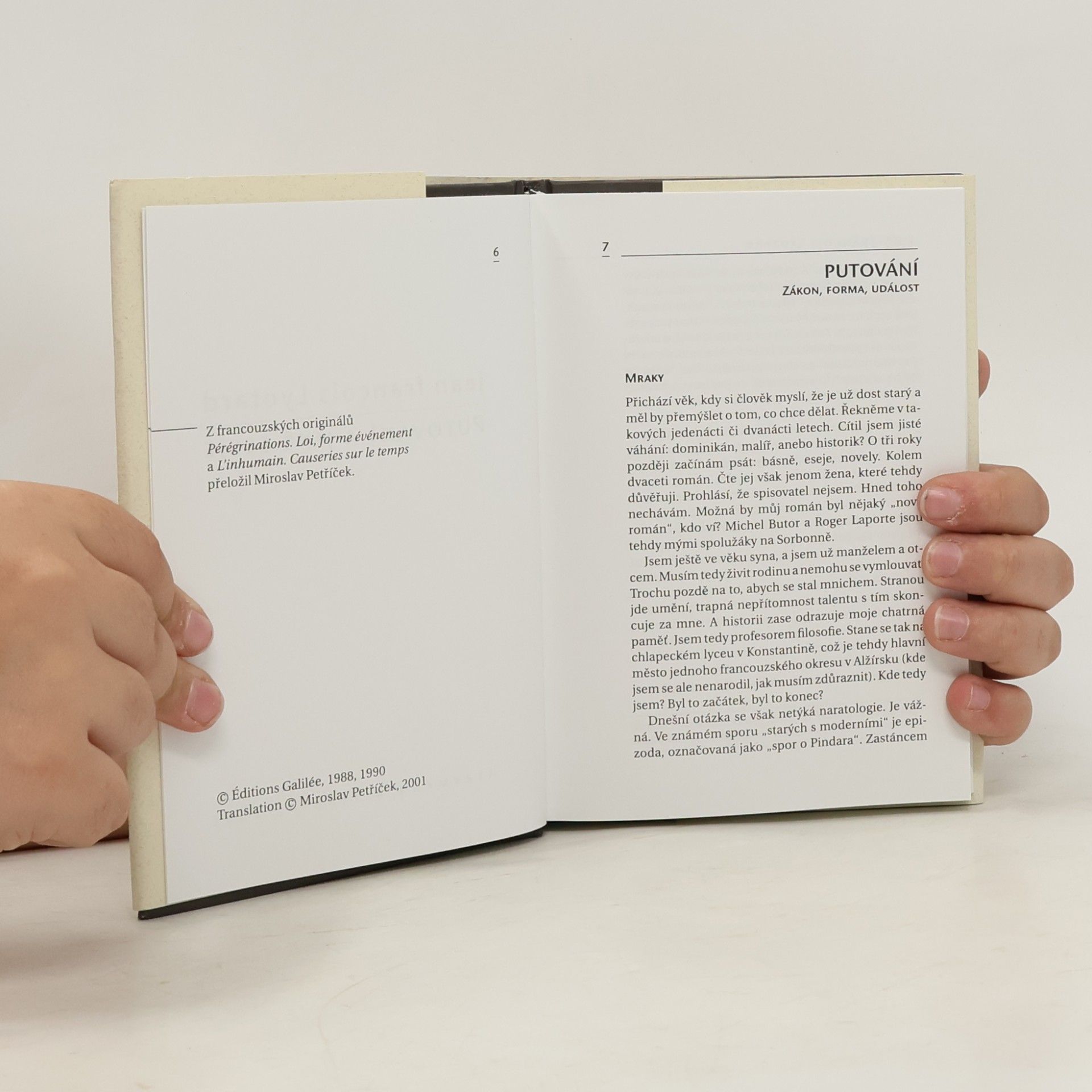 Jean-François Lyotard Putování a jiné eseje