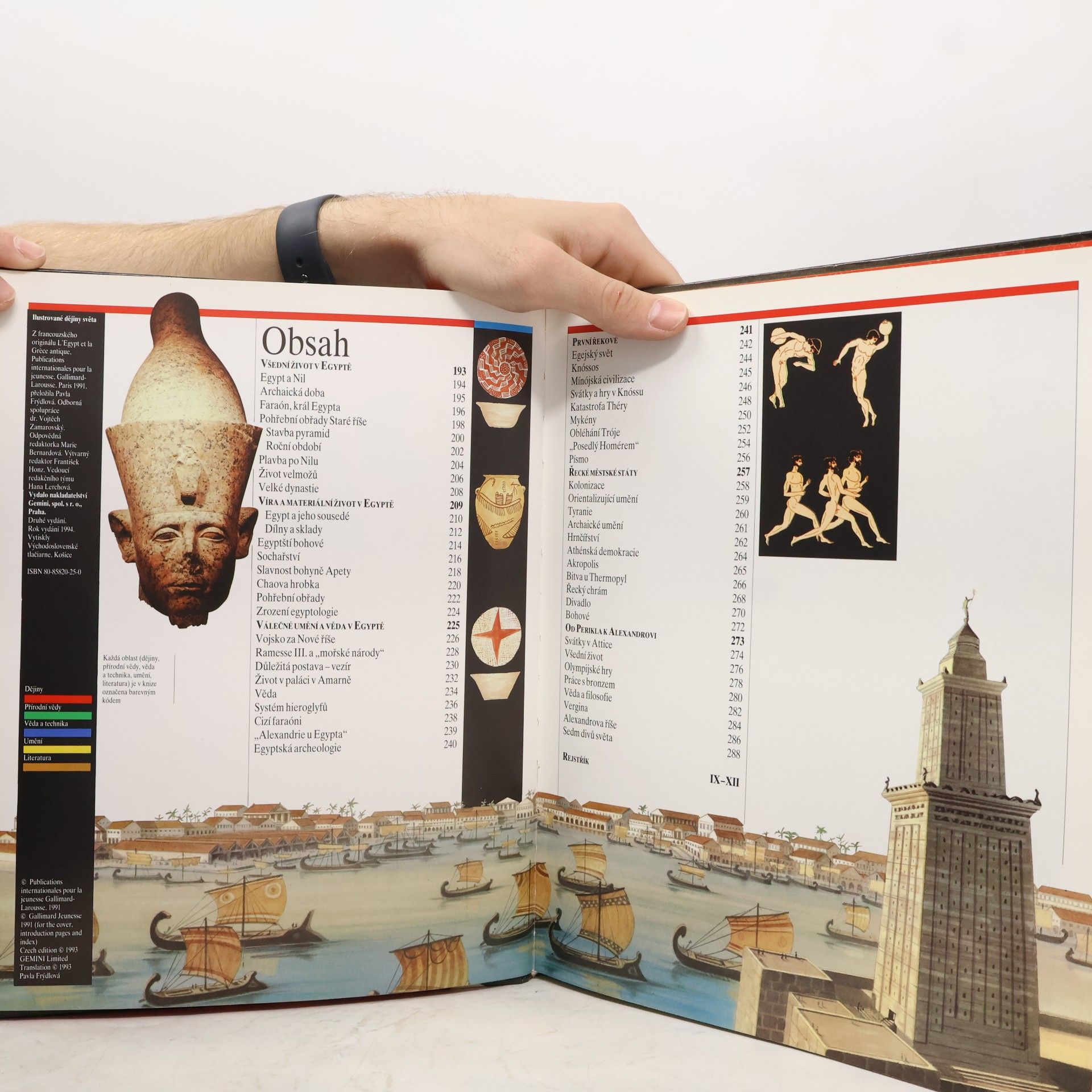 Various authors Ilustrované dějiny světa 3. Egypt a starověké Řecko