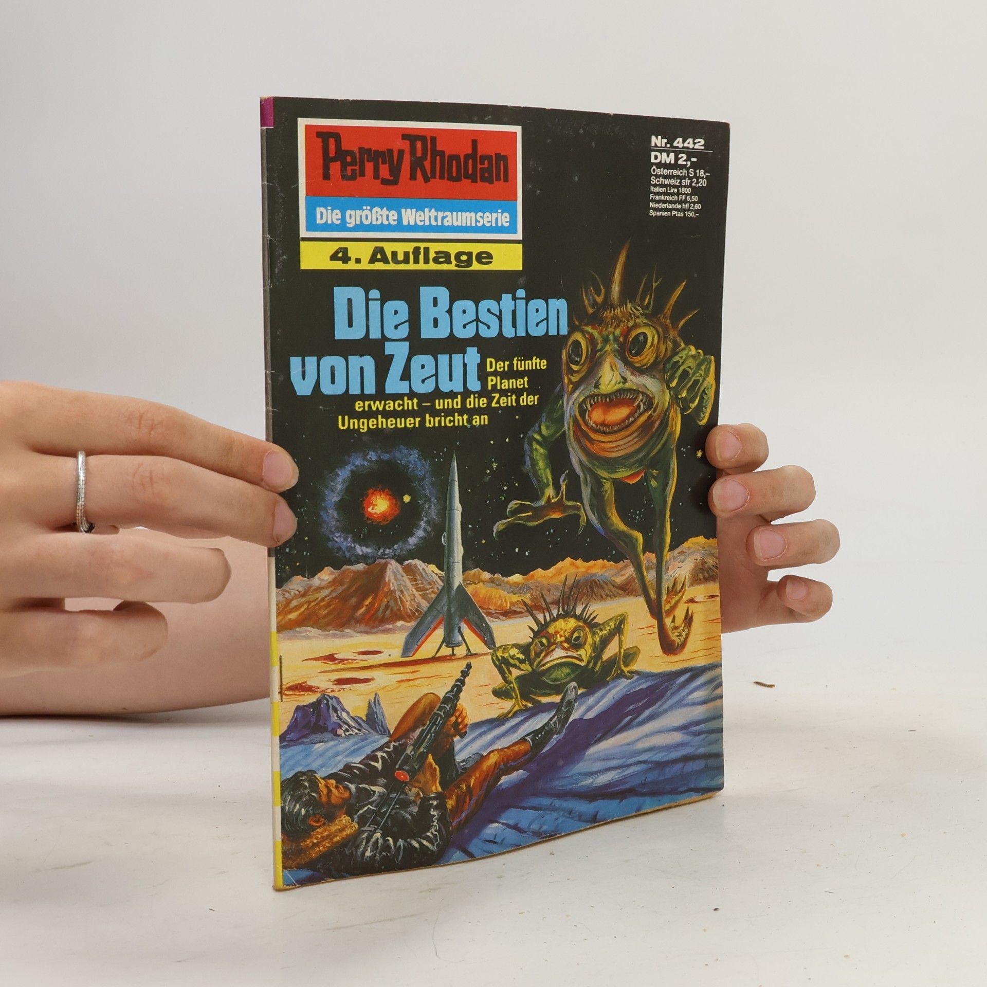 William Voltz Perry Rhodan 442. Die Bestien von Zeut