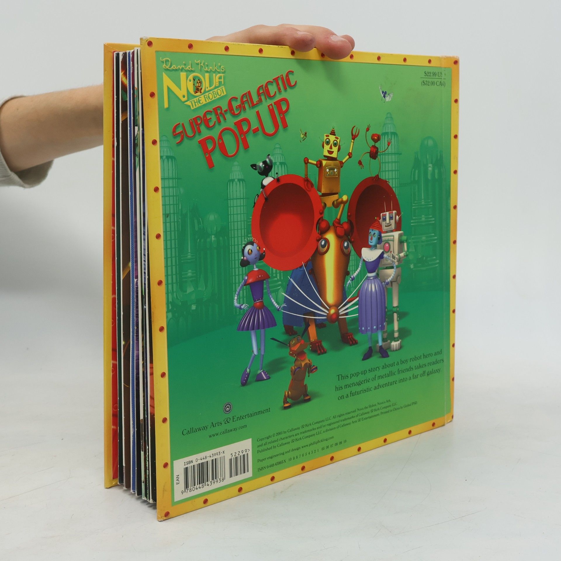 David Kirk Nova The Robot: Super-Galactic Pop-Up