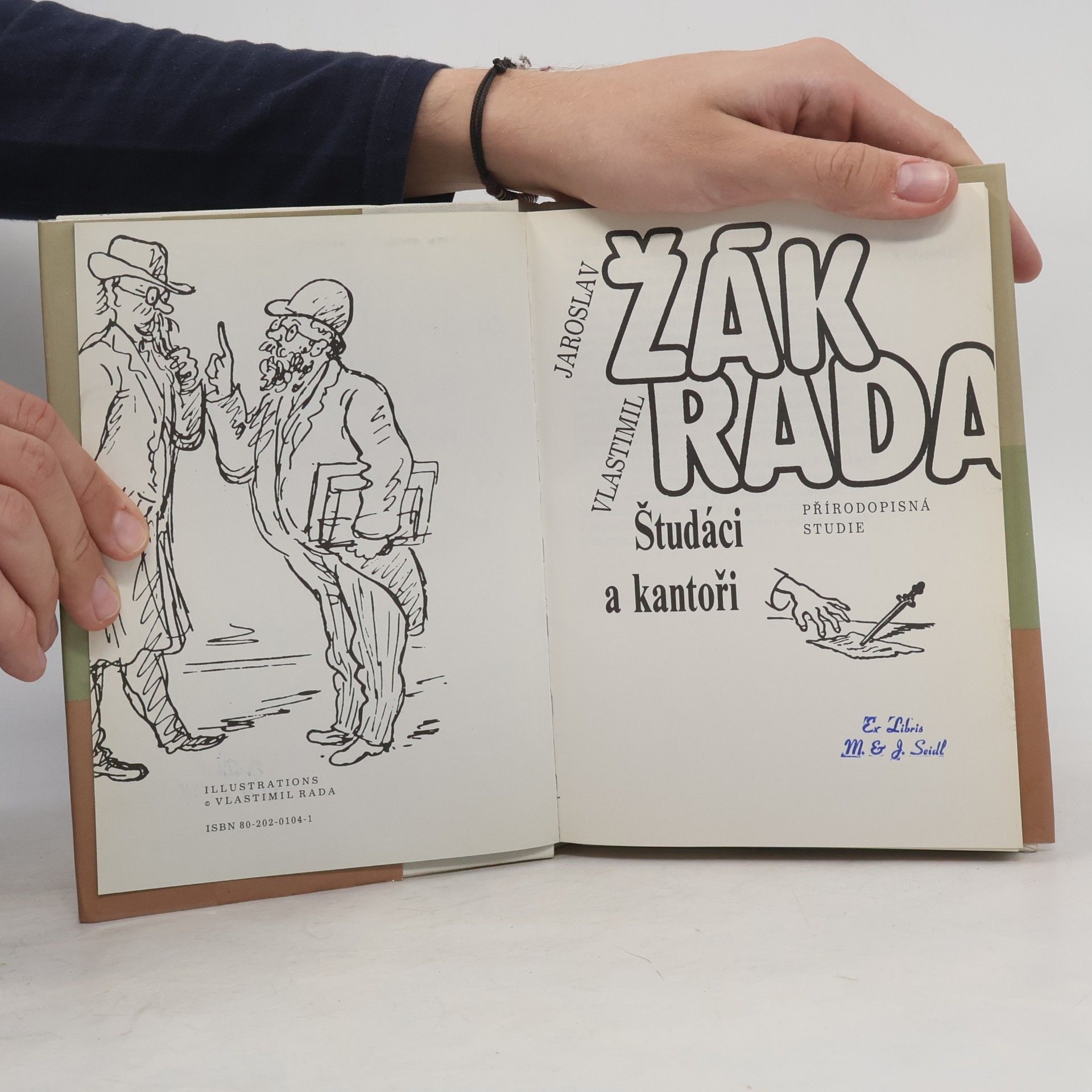 Vlastimil Rada Študáci a kantoři. Z tajností žižkovského podsvětí