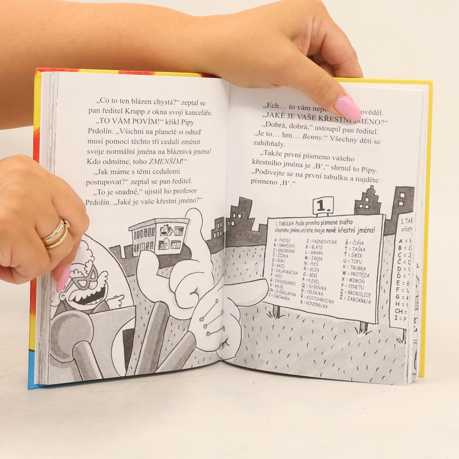 Dav Pilkey Kapitán Bombarďák a podivný plán profesora Prdolína