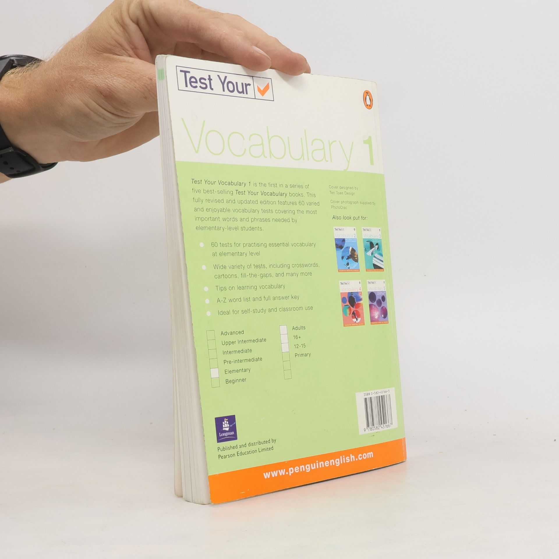 Peter Watcyn-Jones Test your Vocabulary Book 1 (Elem.) - NA