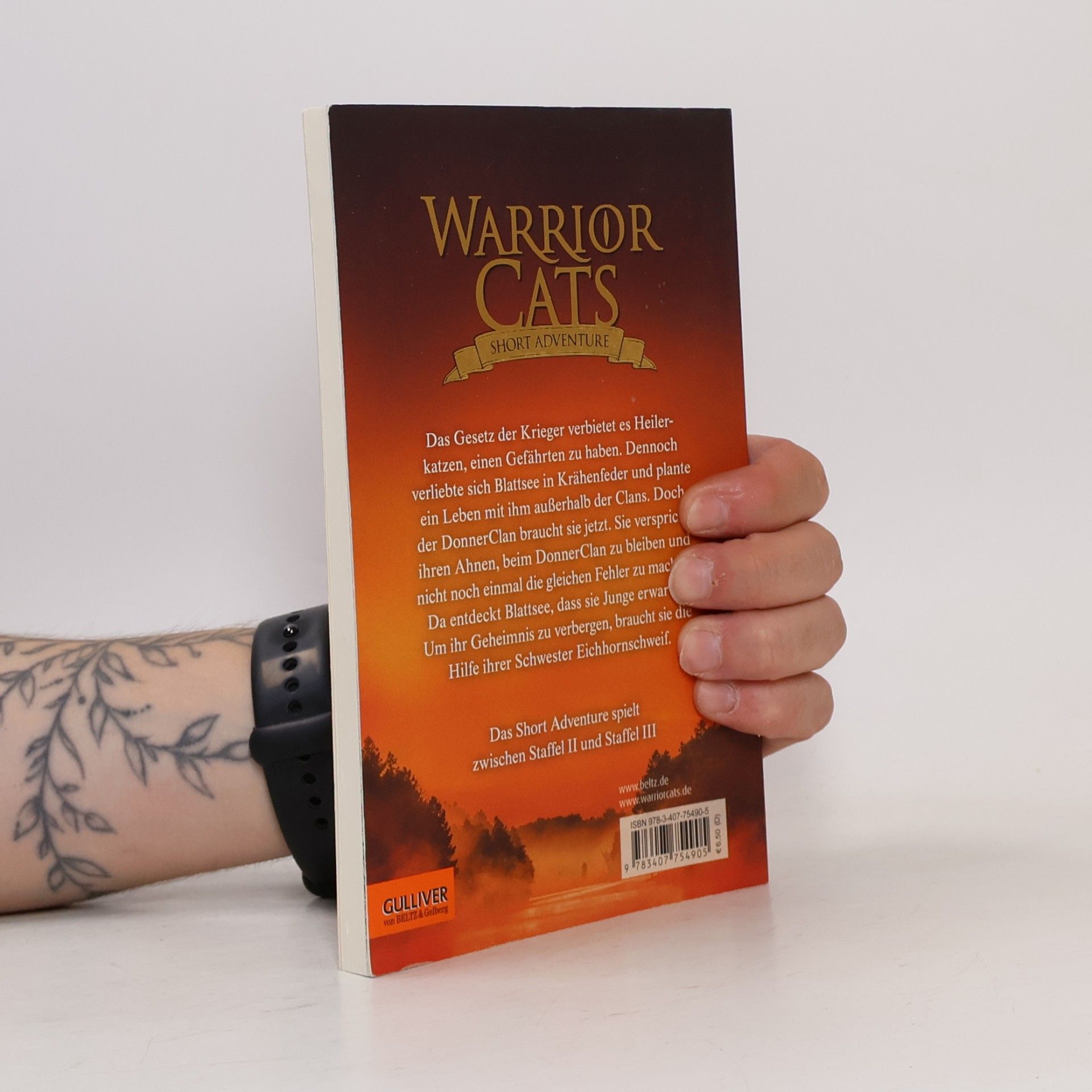 Erin Hunter Warrior Cats - Short Adventure - Blattsees Wunsch