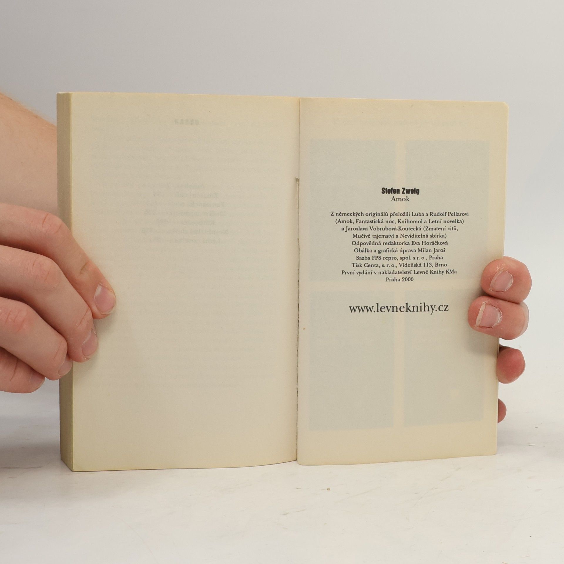Stefan Zweig Amok
